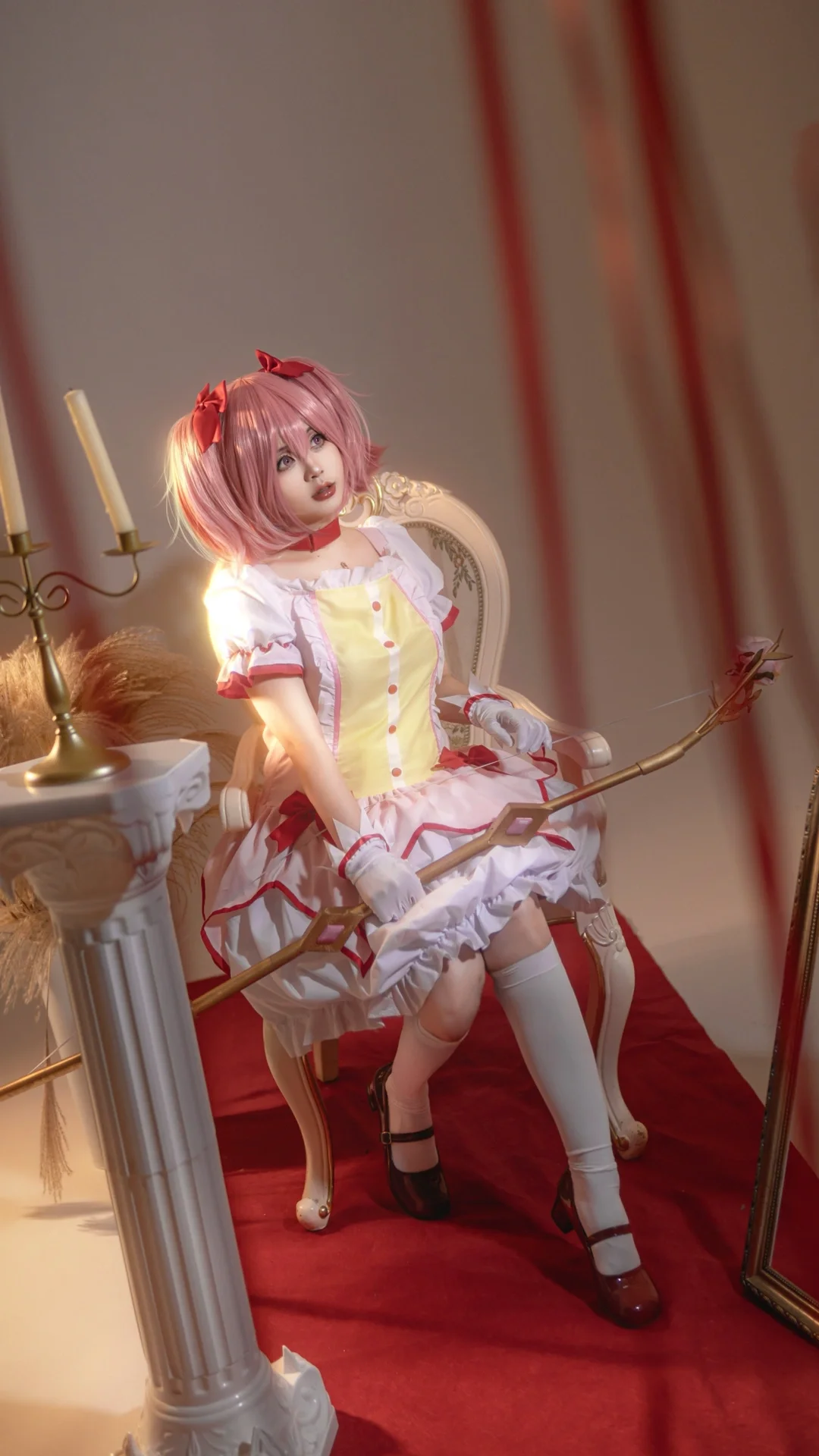 【鹿目圆cos】魔法少女小圆，奇迹与魔法都是存在的 - 第 7 张