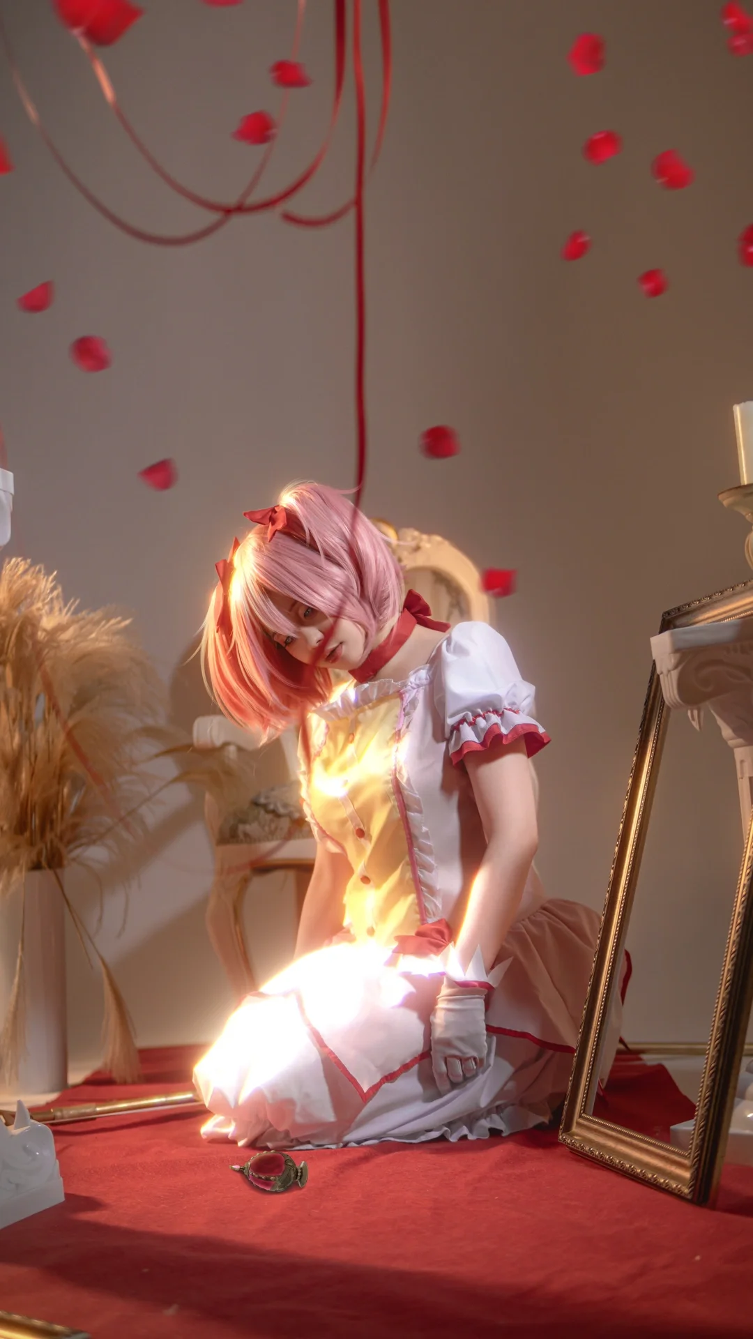 【鹿目圆cos】魔法少女小圆，奇迹与魔法都是存在的 - 第 9 张