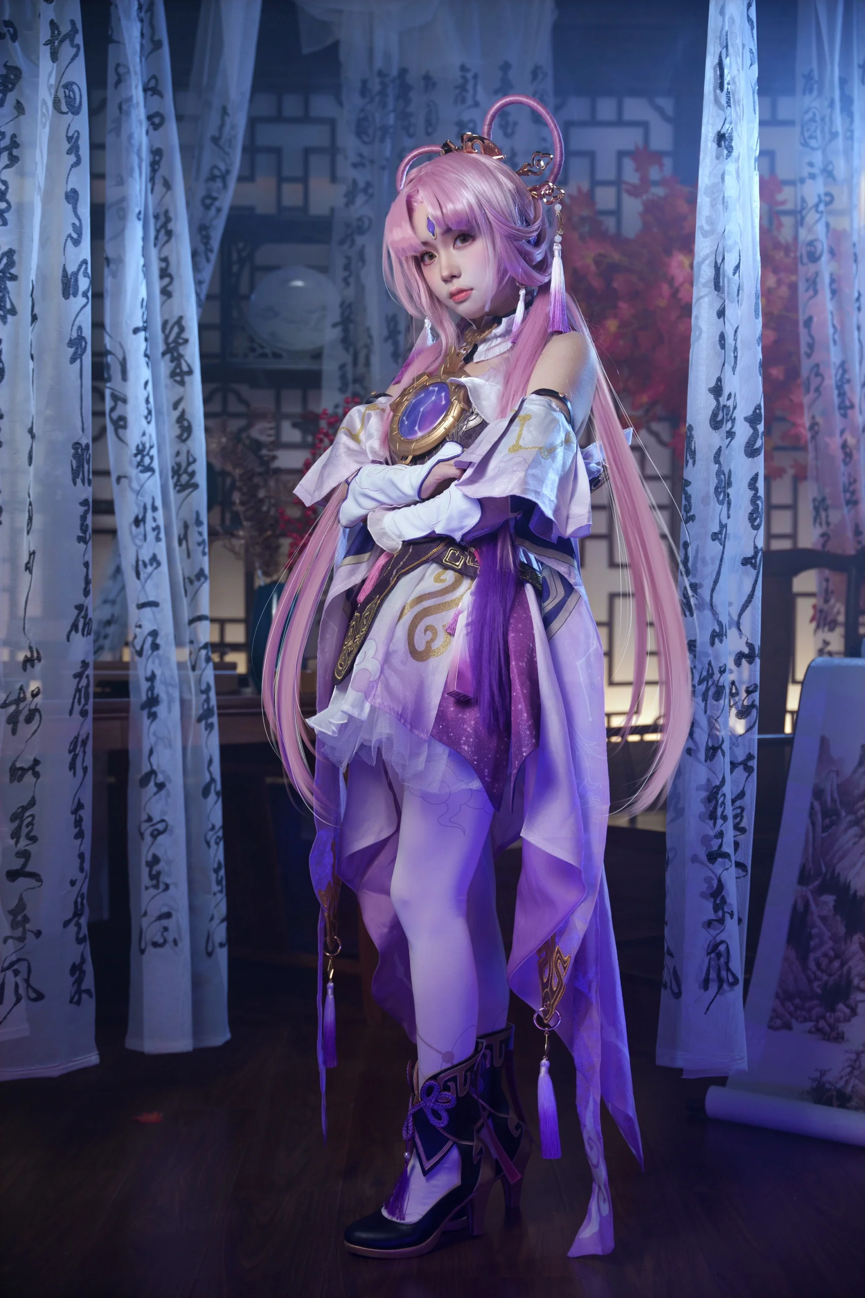 【符玄cos】崩坏星穹铁道，展现太卜司大人的从容气场 - 第 1 张