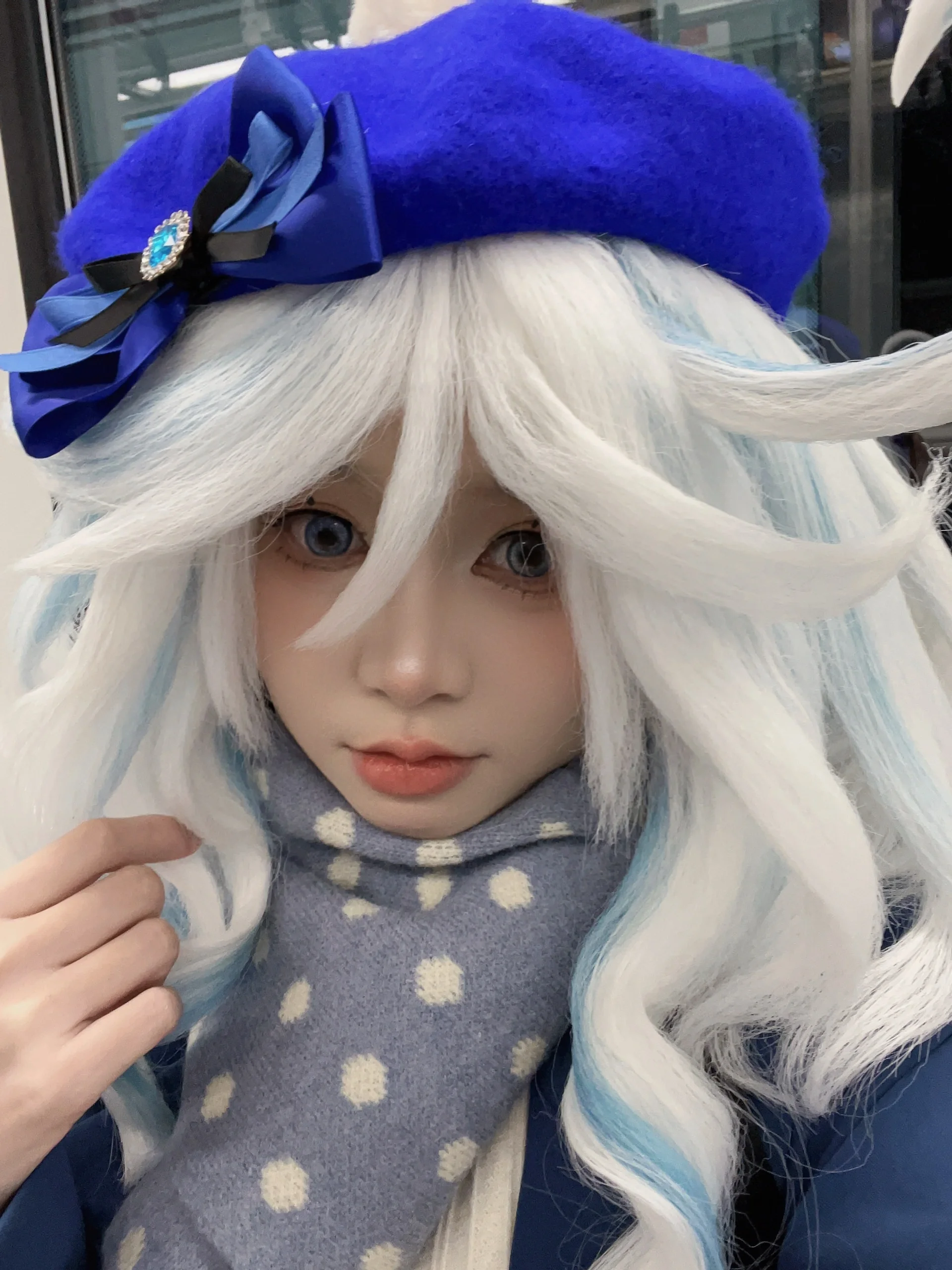 【芙宁娜cos】水神芙宁娜的璃月旅行与地铁日常 - 第 3 张