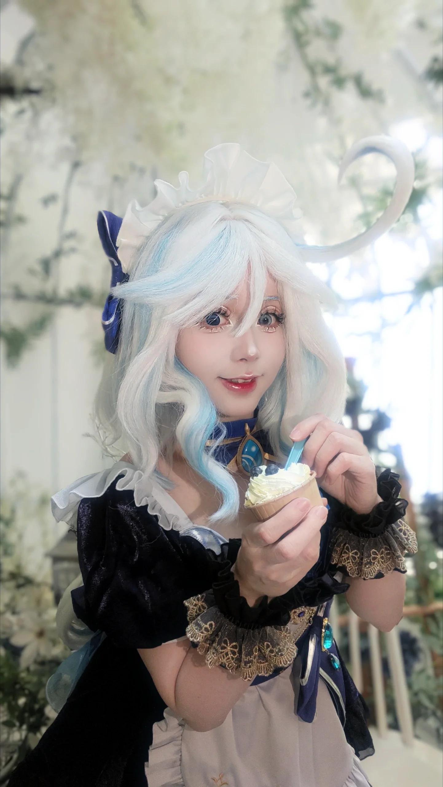【芙寧娜cos】原神女僕裝芙寧娜的午後甜點時光 - 第 1 張
