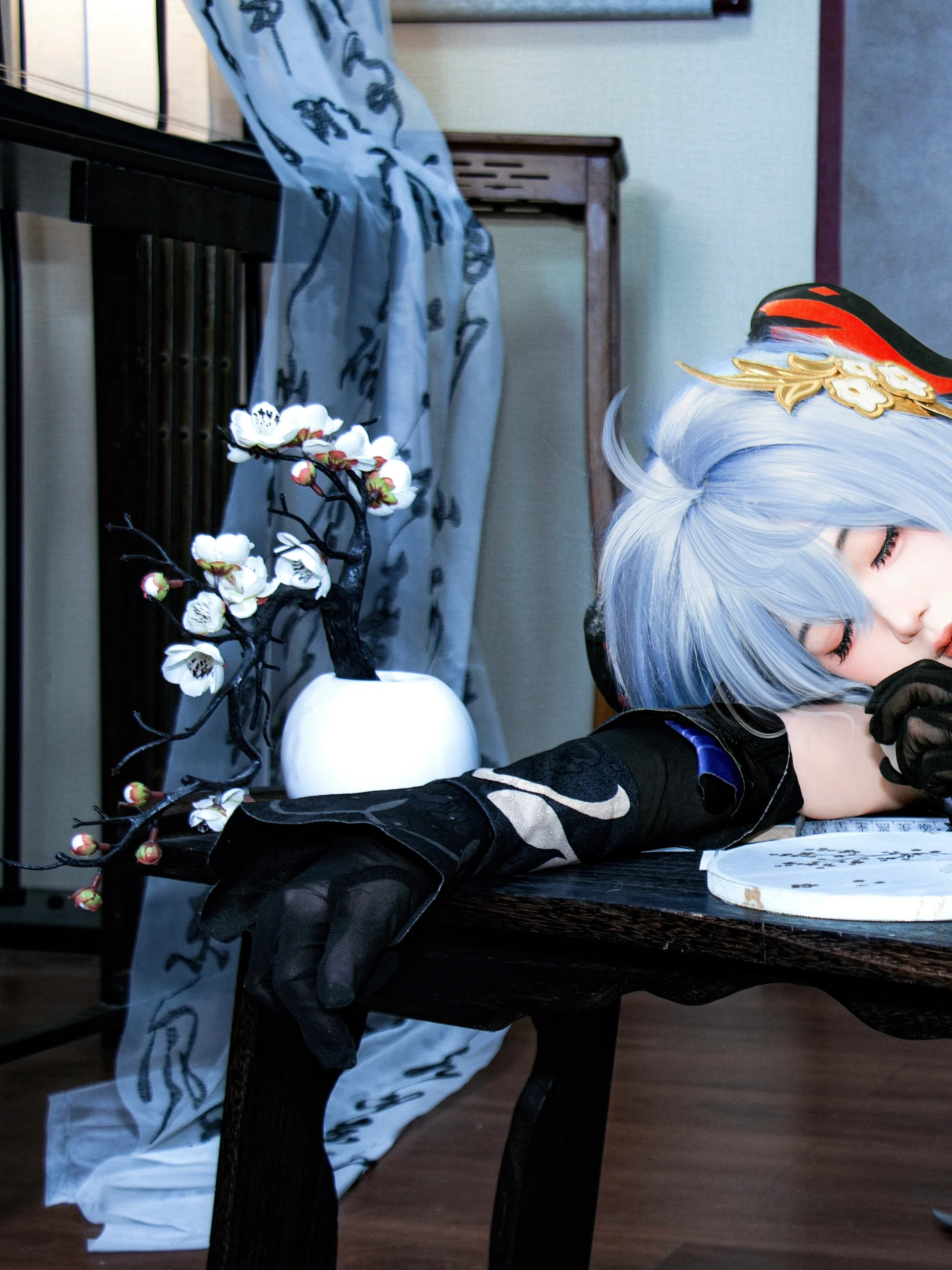 【甘雨cos】海灯节的闲适时光与原神的加班魔咒 - 第 1 张