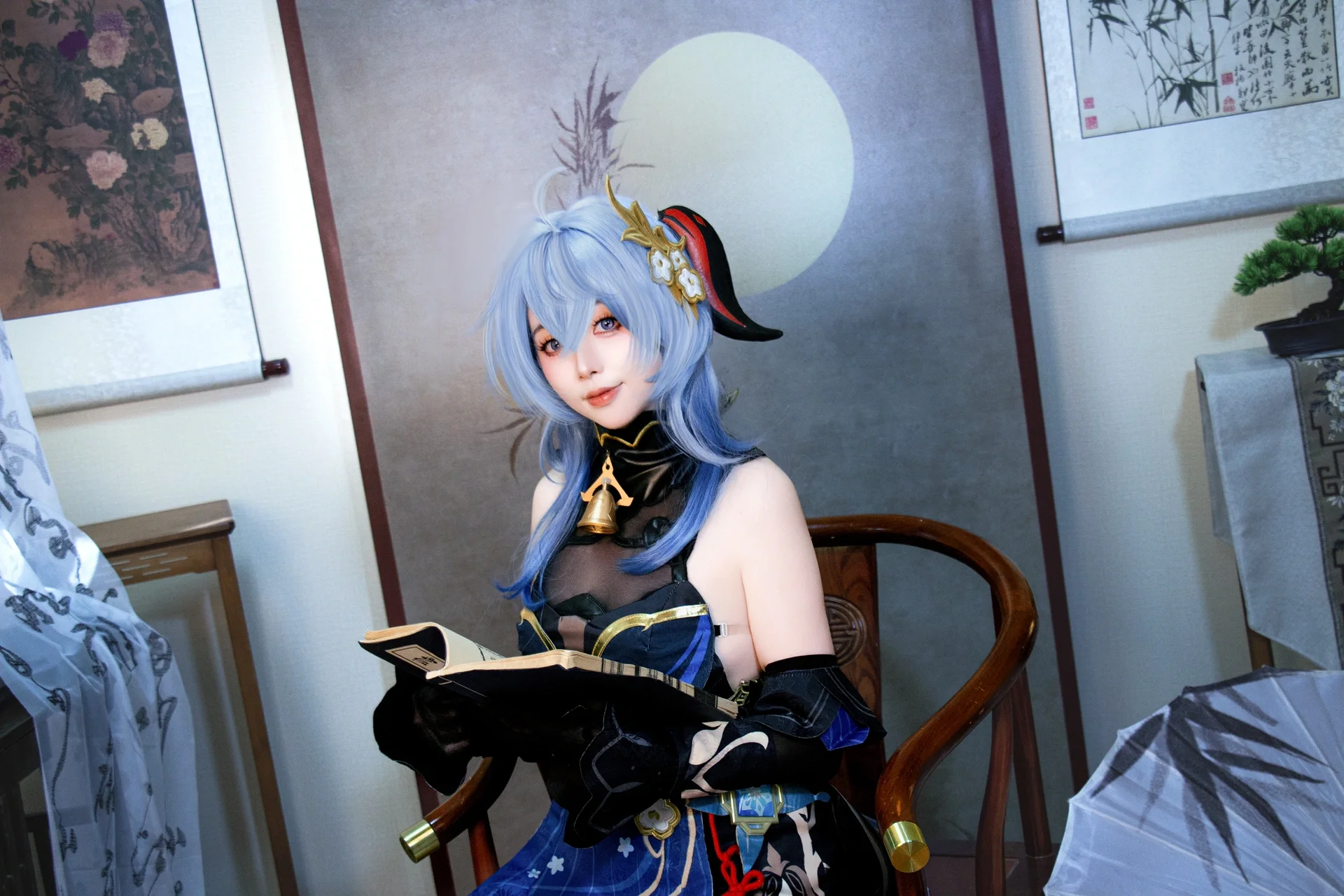 【甘雨cos】海灯节的闲适时光与原神的加班魔咒 - 第 4 张