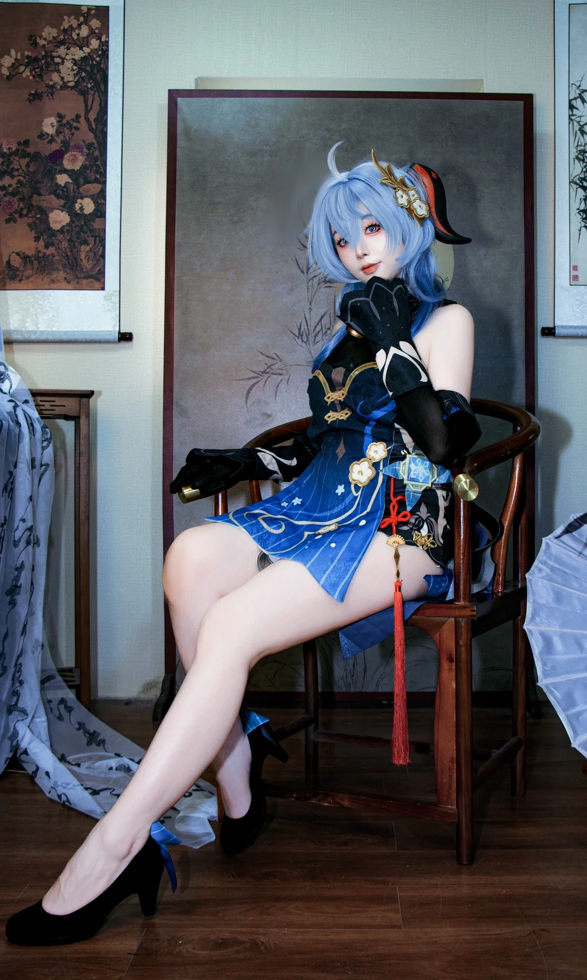 【甘雨cos】海灯节的闲适时光与原神的加班魔咒