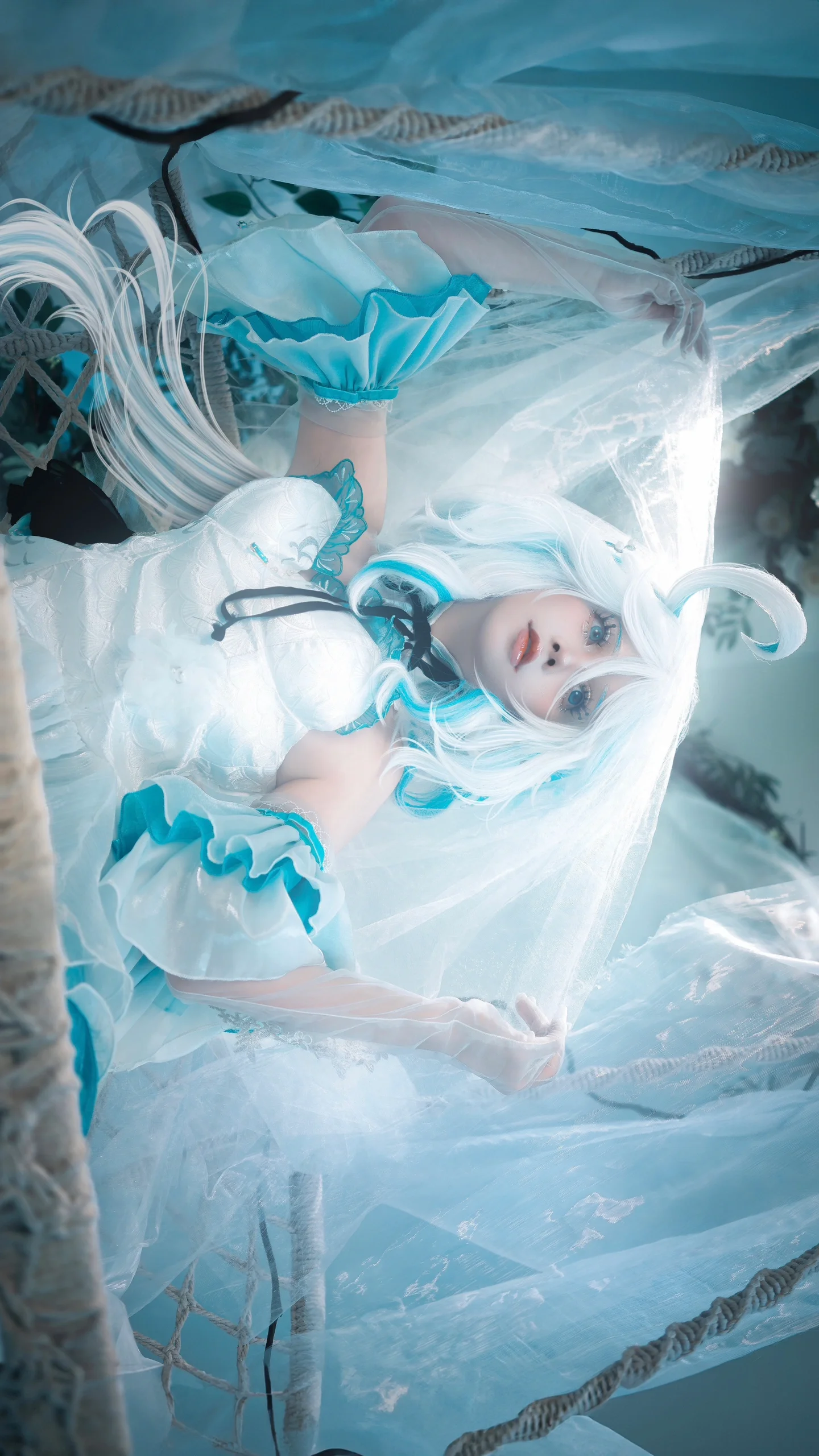 【芙宁娜cos】原神水精灵的同人演绎，清冷又梦幻的造型 - 第 3 张