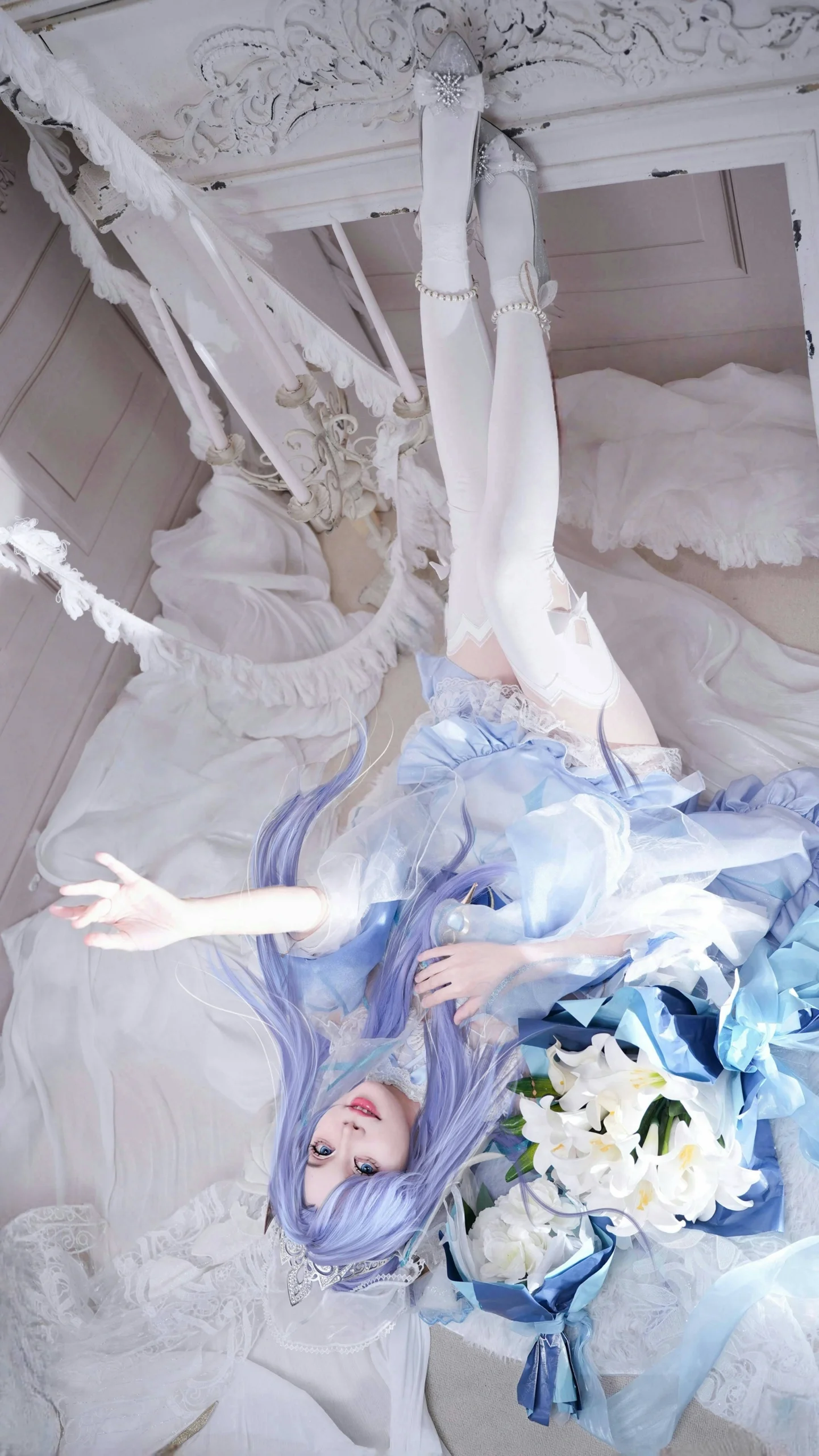 【大乔cos】王者荣耀挚爱花嫁，三年之约与倒置的浪漫