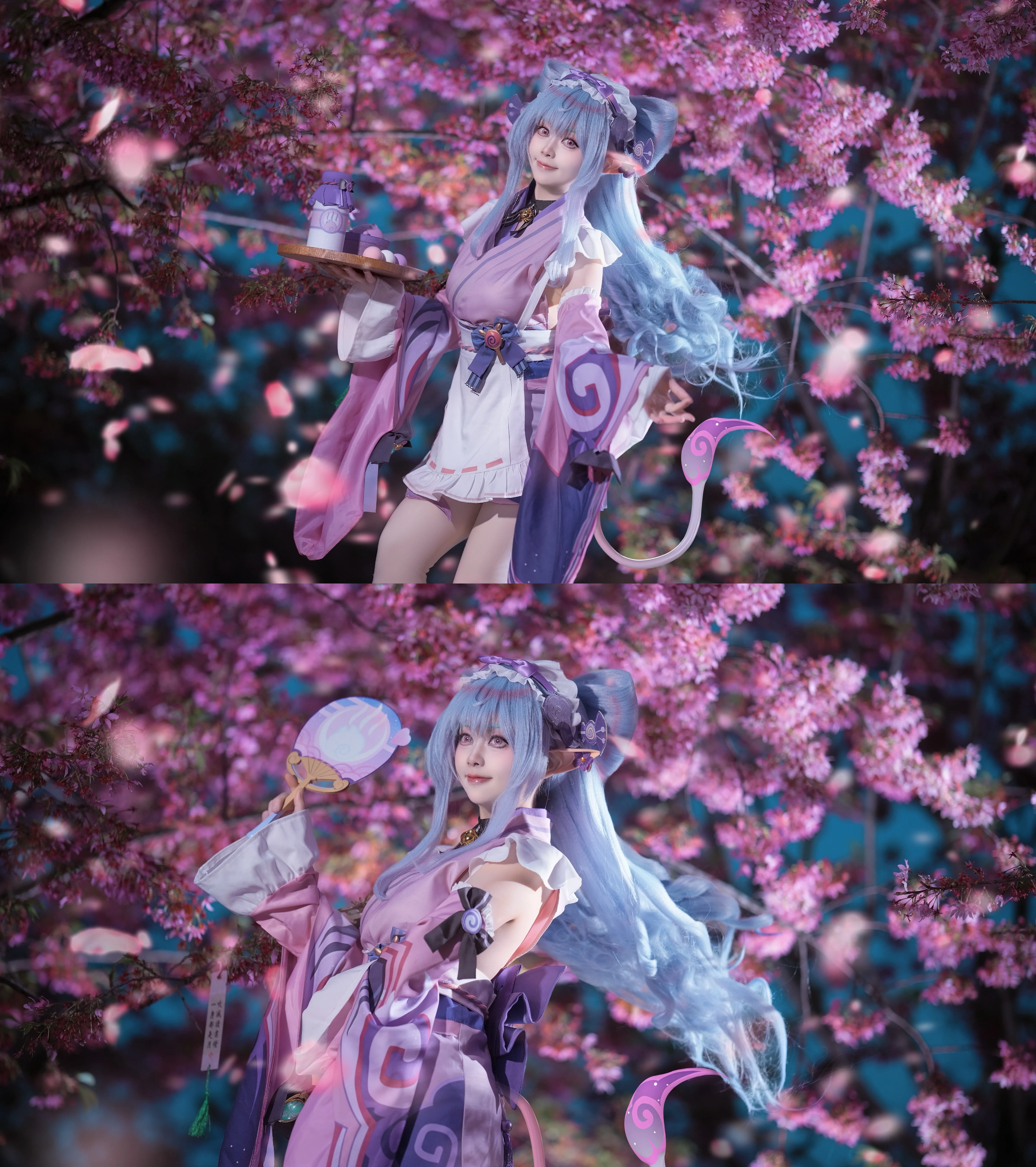 【梦见月瑞希cos】原神稻妻混池里的一抹温柔 - 第 1 张