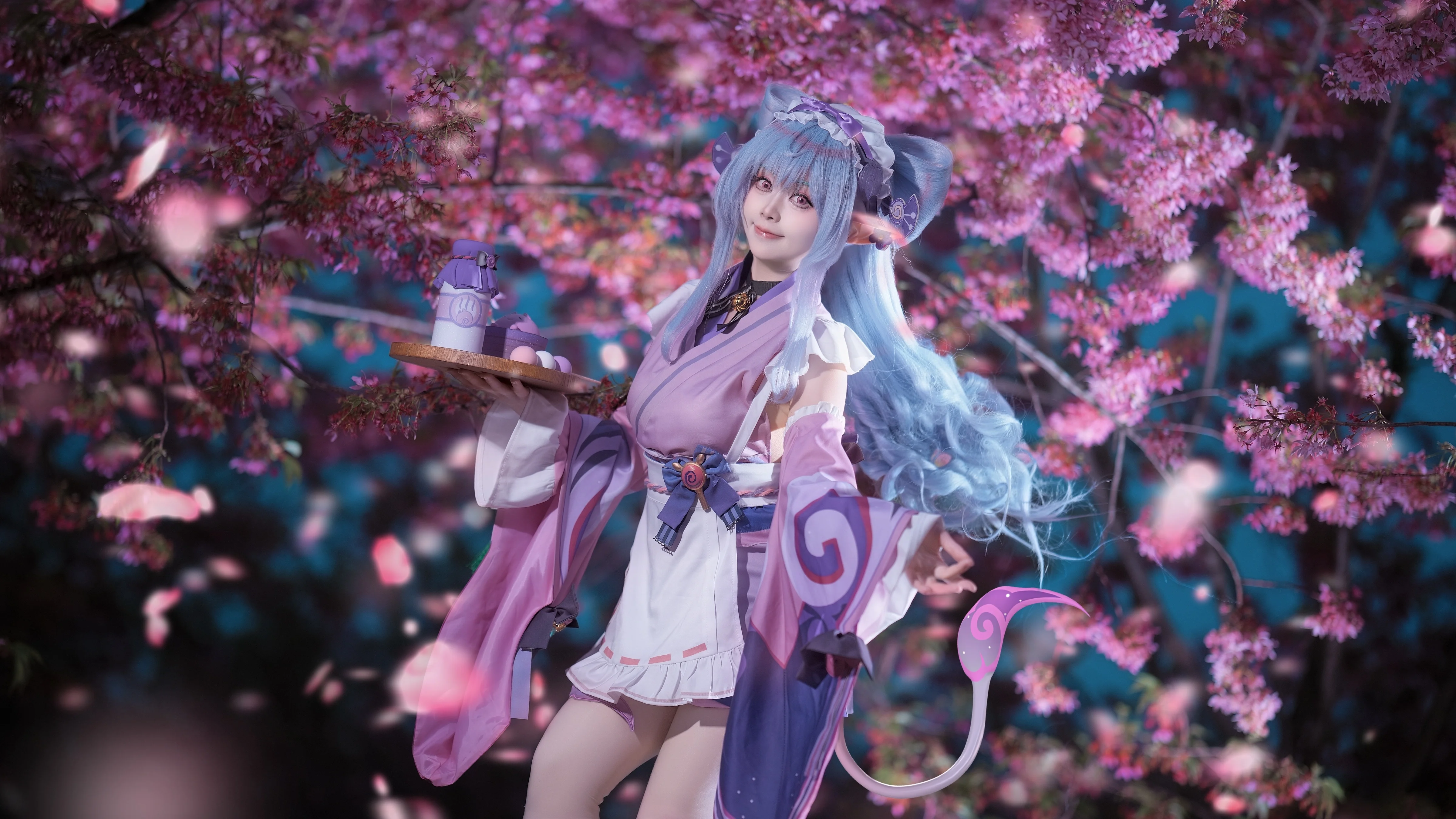 【梦见月瑞希cos】原神稻妻混池里的一抹温柔 - 第 2 张