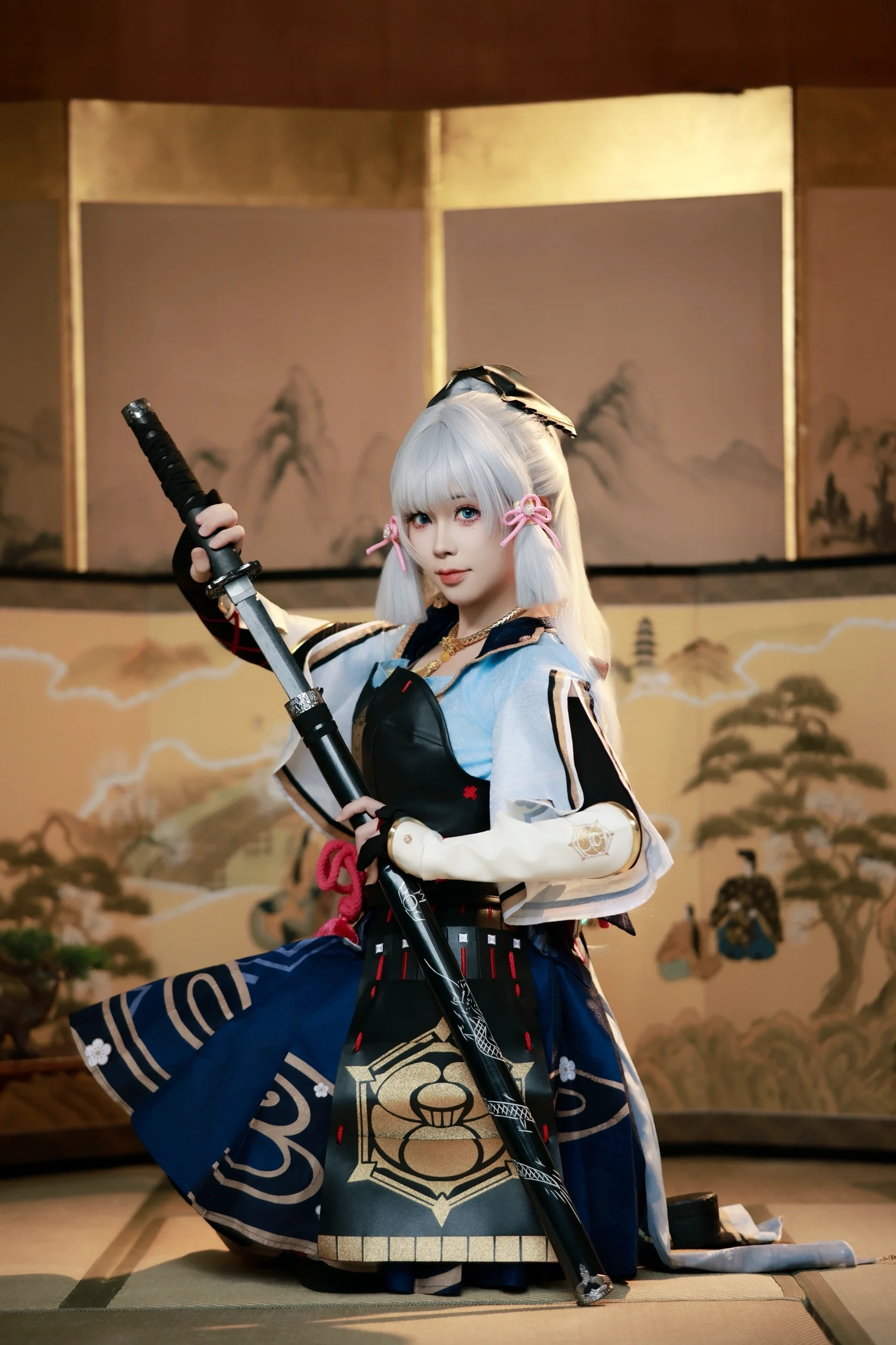 【神里绫华cos】社奉行的重担，不应由哥哥一人承担 - 第 1 张