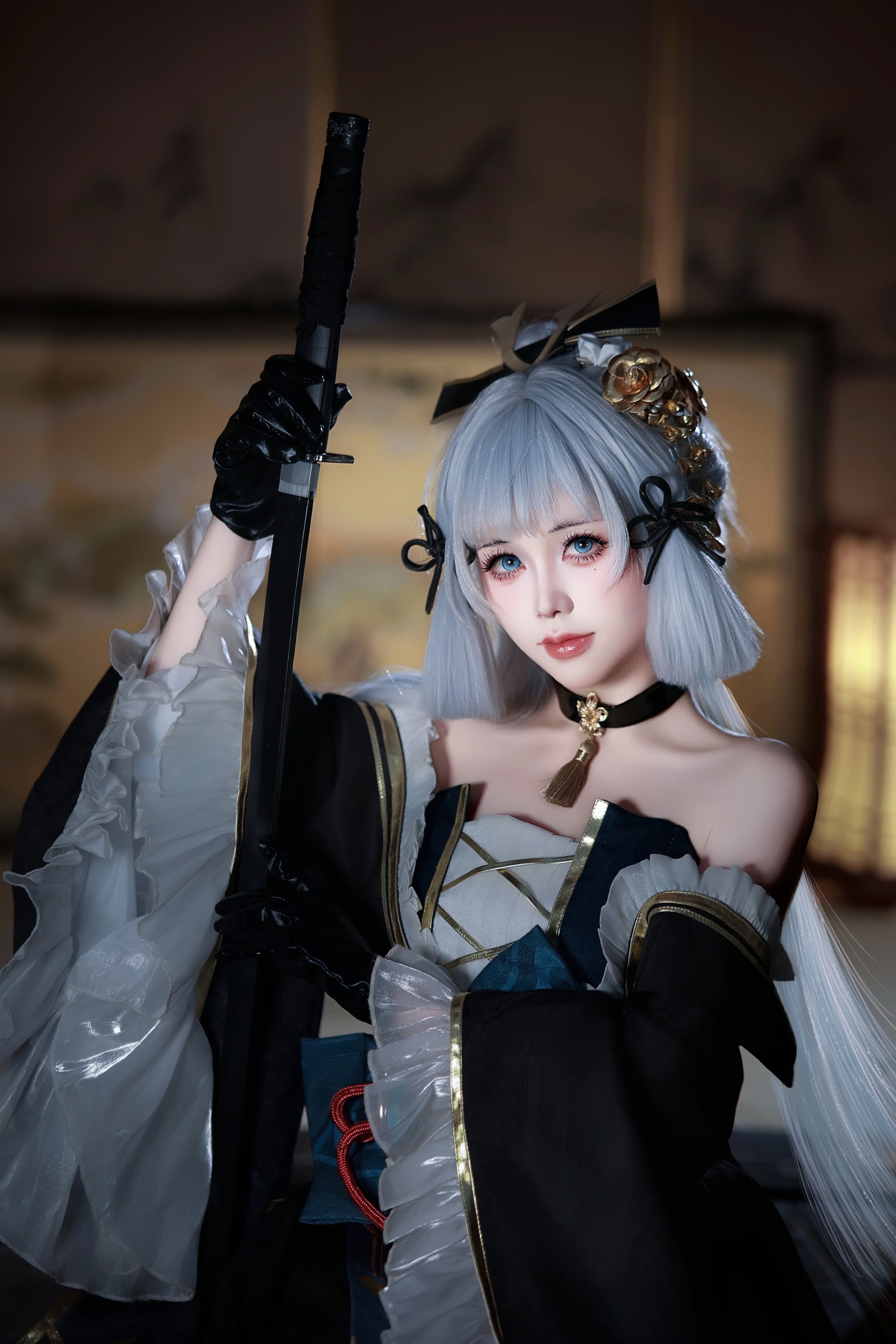 【神里绫华cos】黑道千金的霜刃预告来啦