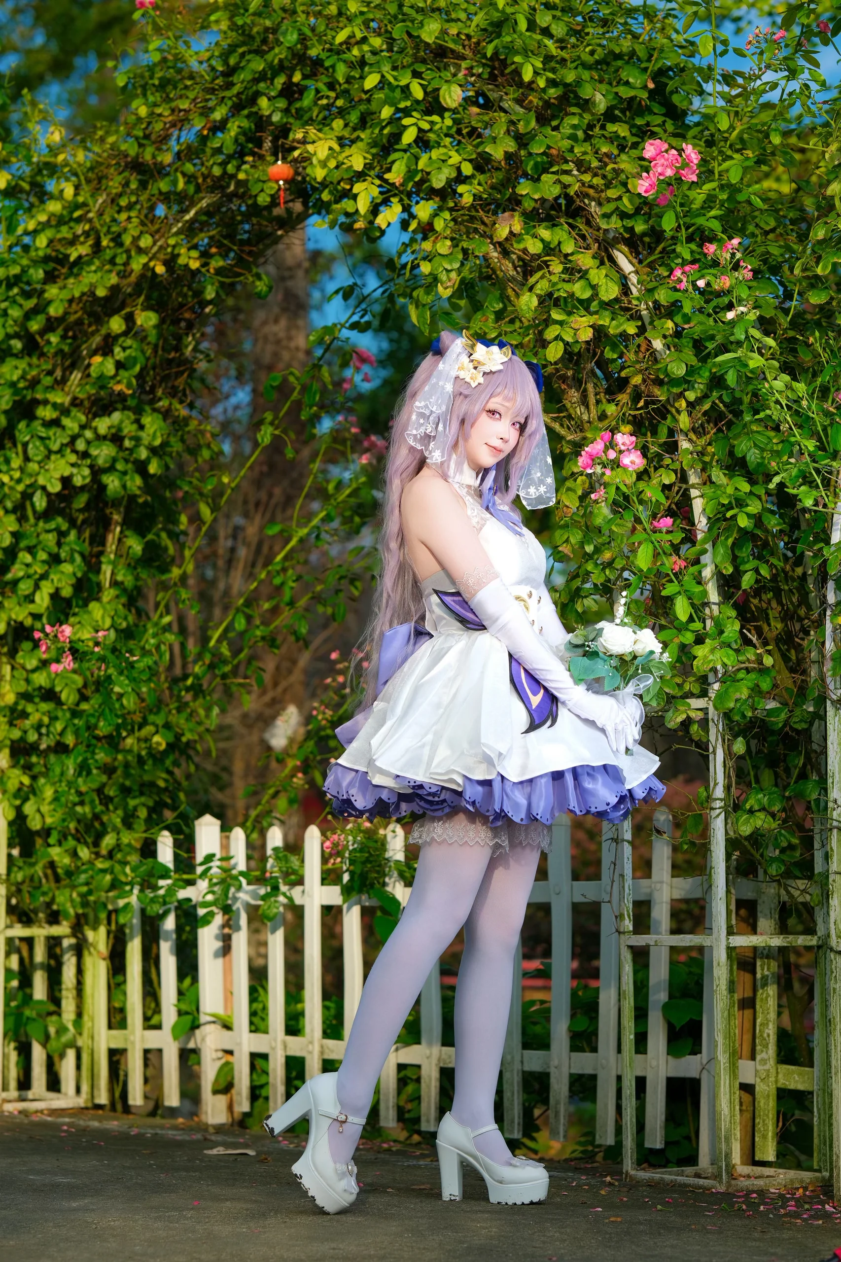 【刻晴cos】原神少女系花嫁的動作參考分享 - 第 5 張