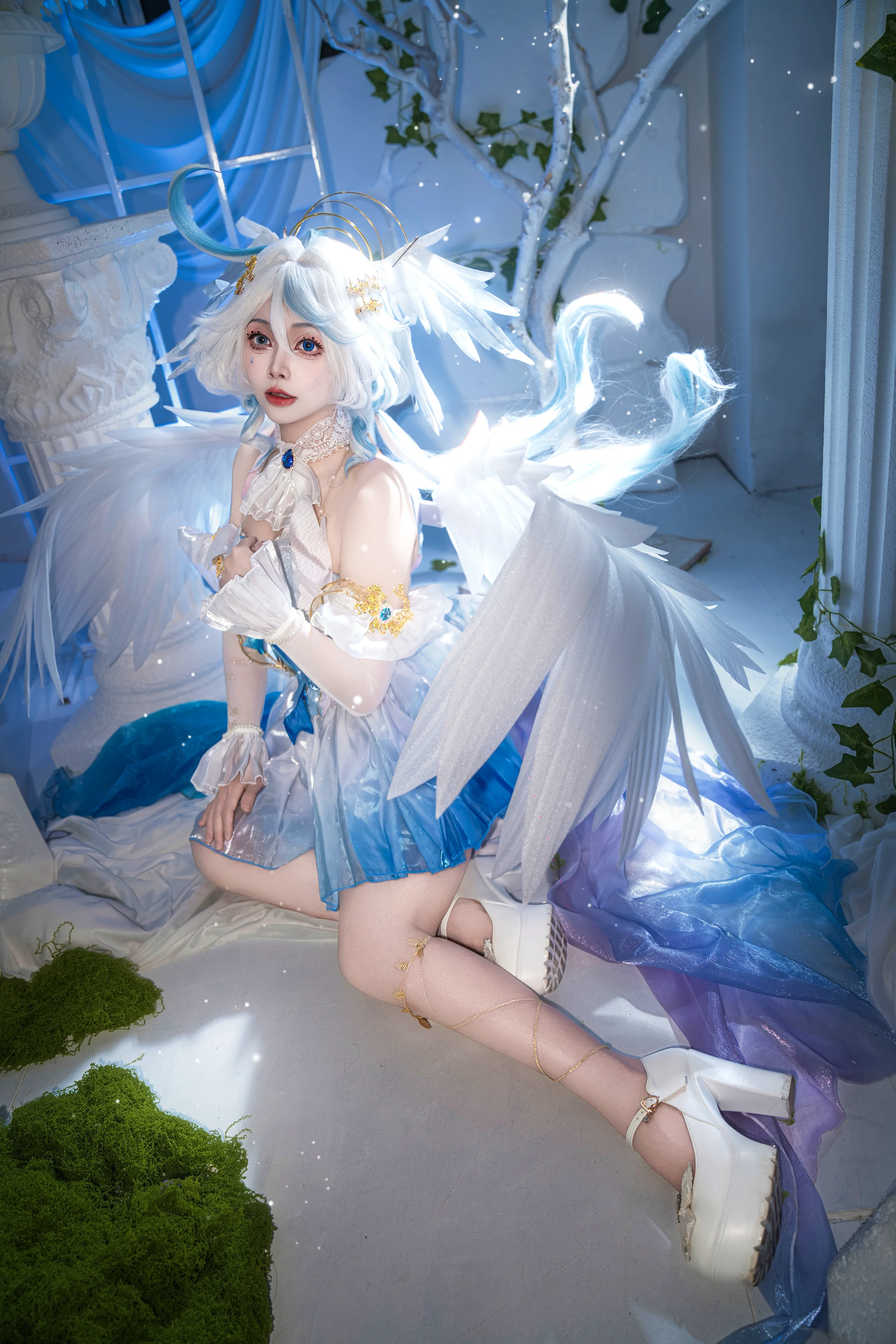 【芙卡洛斯cos】原神 芙卡洛斯圣音同人服装棚拍穿搭分享 - 第 3 张