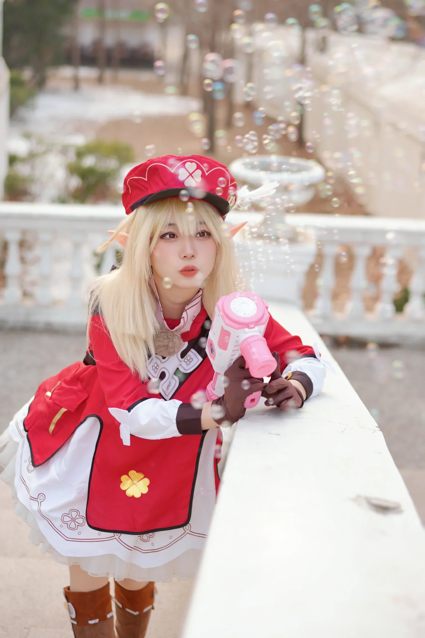 【クレー コスプレ】『原神』火花騎士の公園遊園地でおちゃめな日常 - 10 枚目