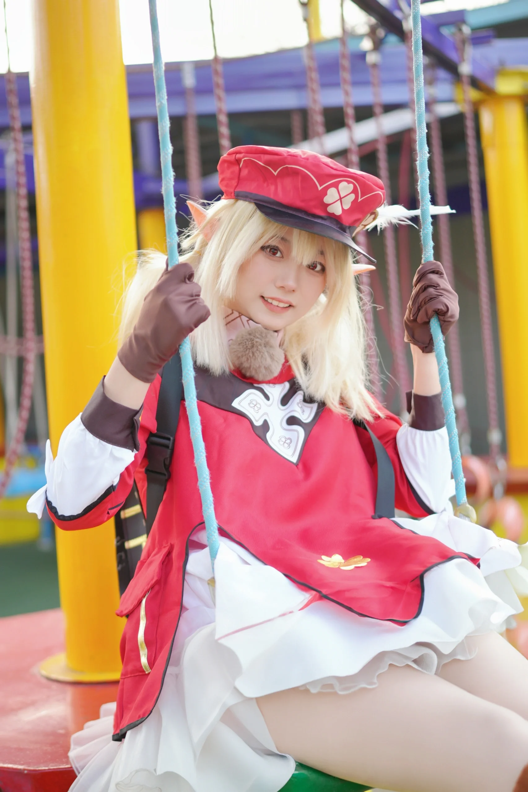【クレー コスプレ】『原神』火花騎士の公園遊園地でおちゃめな日常 - 14 枚目