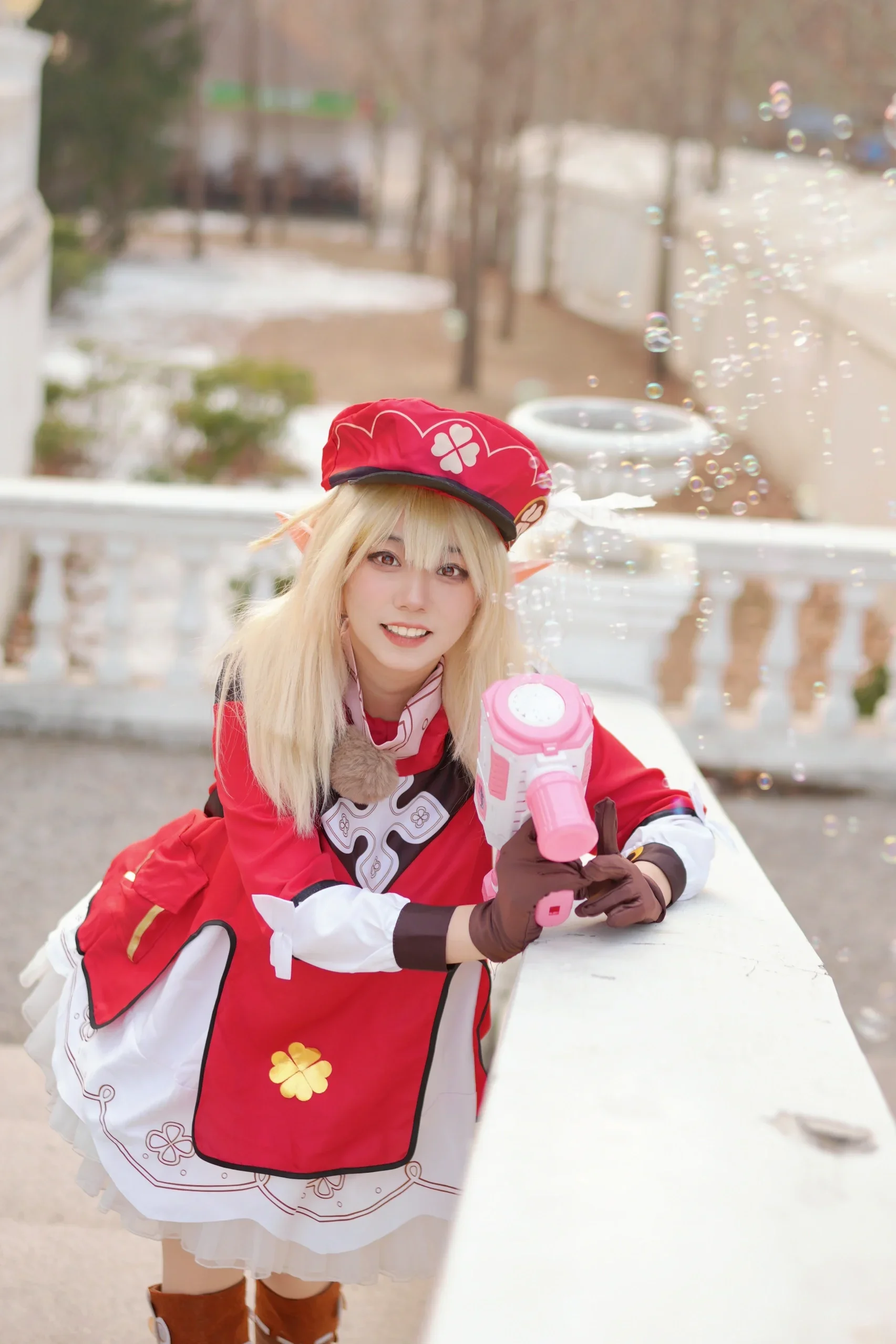 【クレー コスプレ】『原神』火花騎士の公園遊園地でおちゃめな日常 - 9 枚目