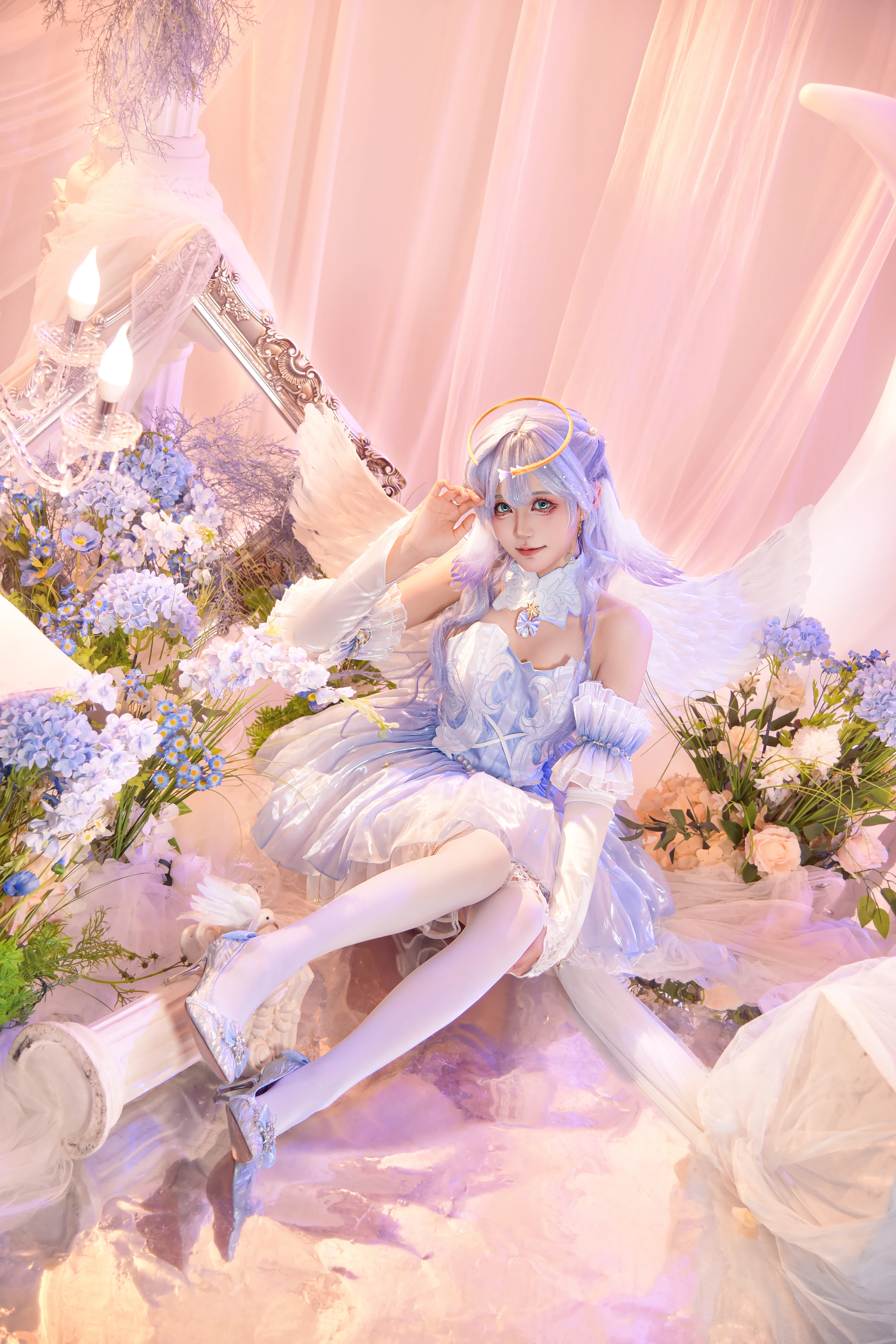 【知更鸟cos】星穹铁道的知更鸟，这就是理想中的神圣感