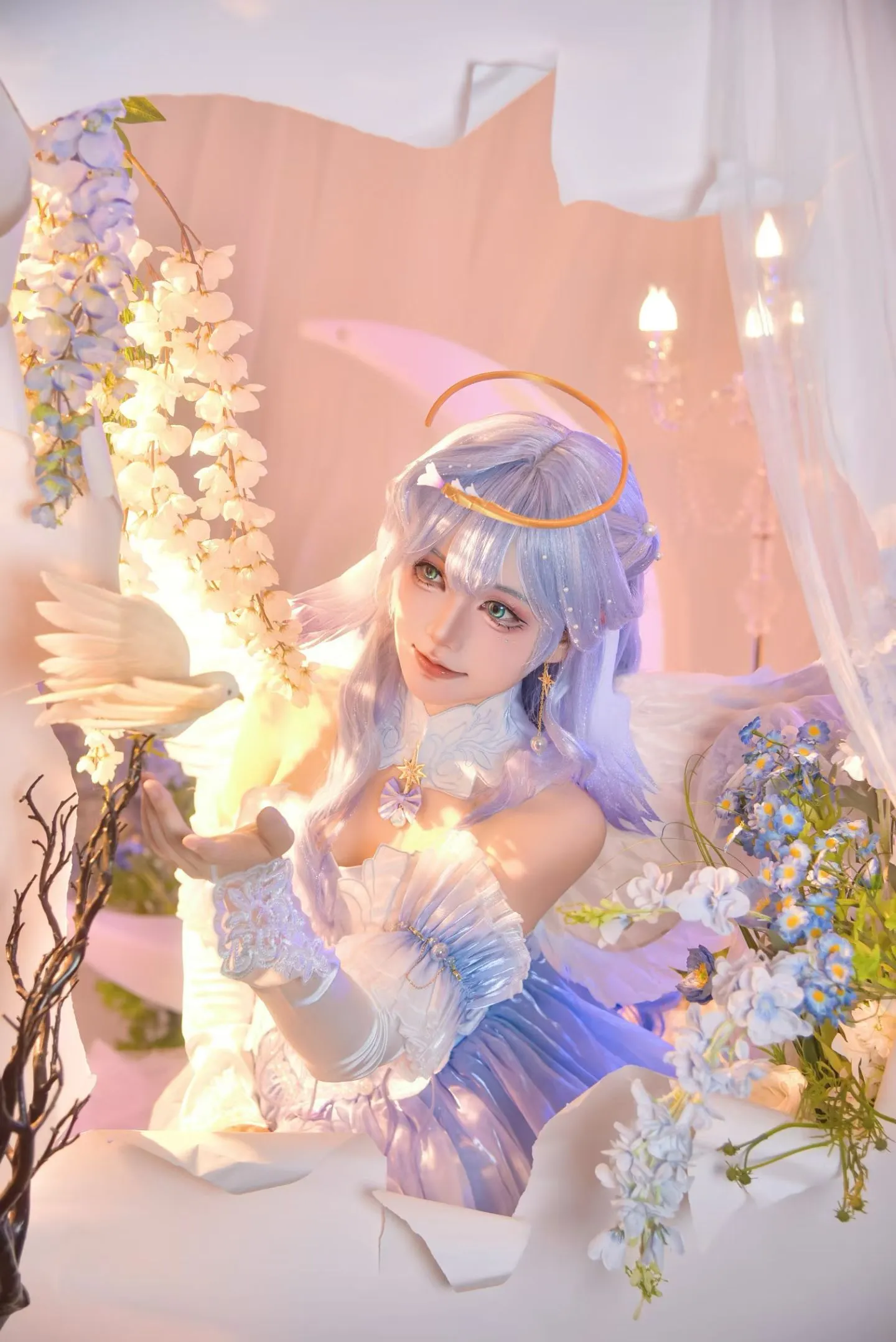【知更鸟cos】崩坏星穹铁道里的神圣光辉 - 第 3 张