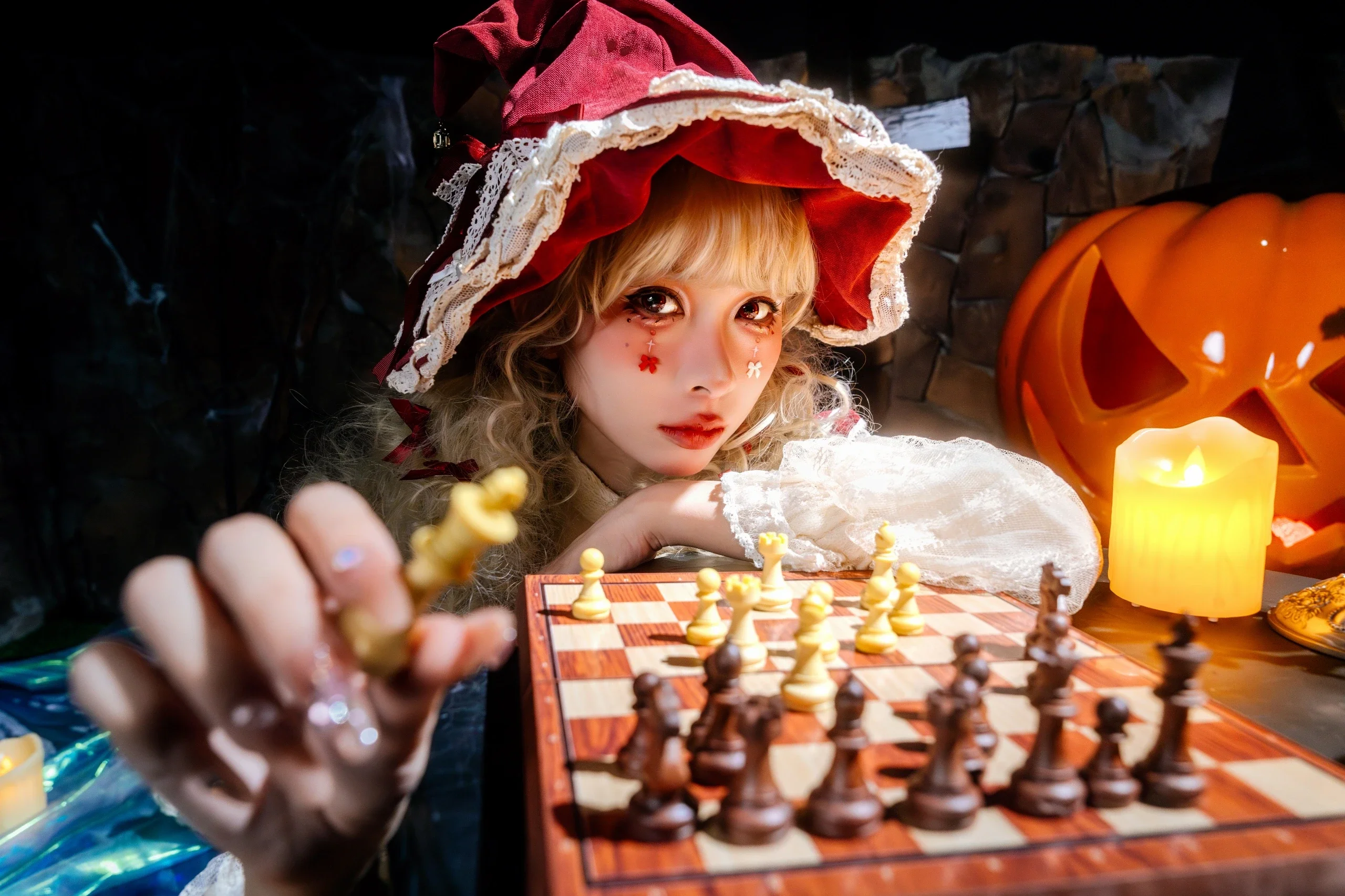 【魔女cos】棋盤與燭光下的魔女的遊戲 - 第 3 張