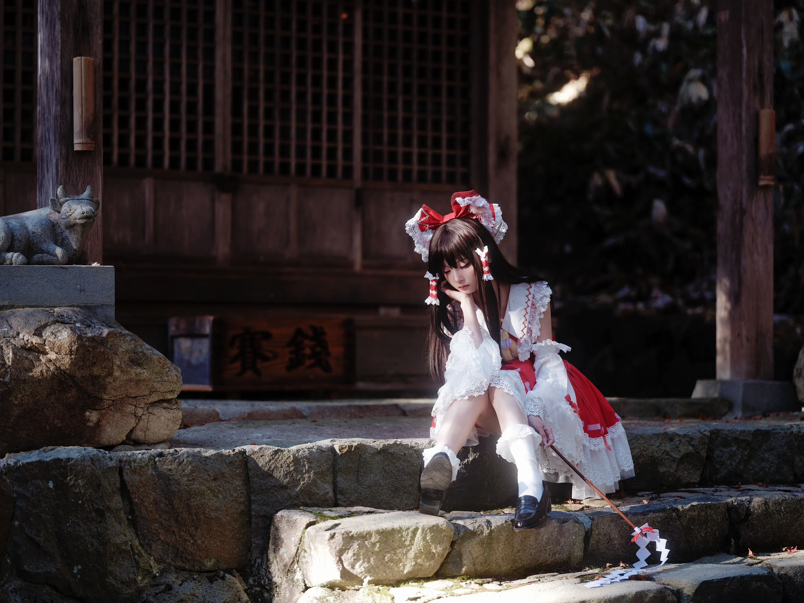 【博麗靈夢cos】日枝神社的光影與幻想鄉的靜謐 - 第 2 張