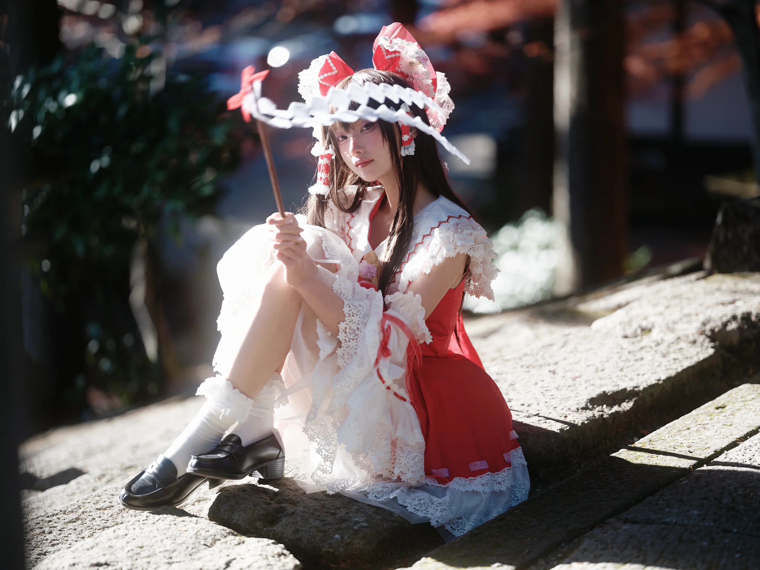 【博麗靈夢cos】日枝神社的光影與幻想鄉的靜謐 - 第 4 張