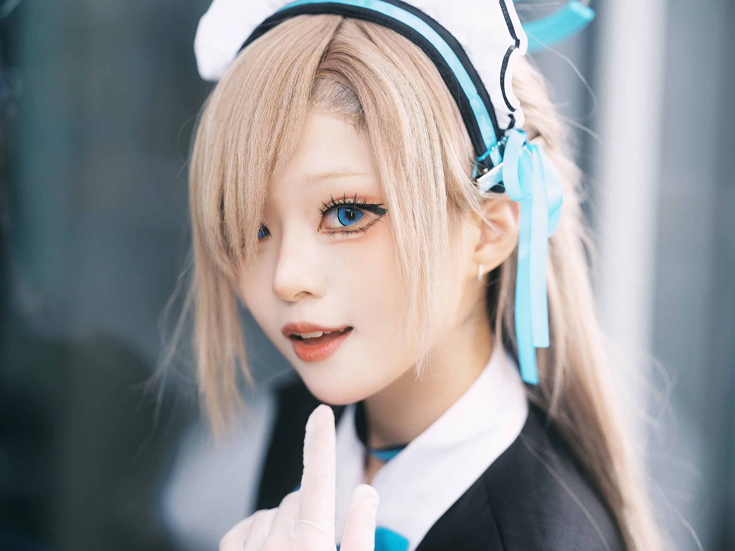 【明日奈cos】碧藍檔案裡的藍黑女僕裝場照記錄 - 第 9 張