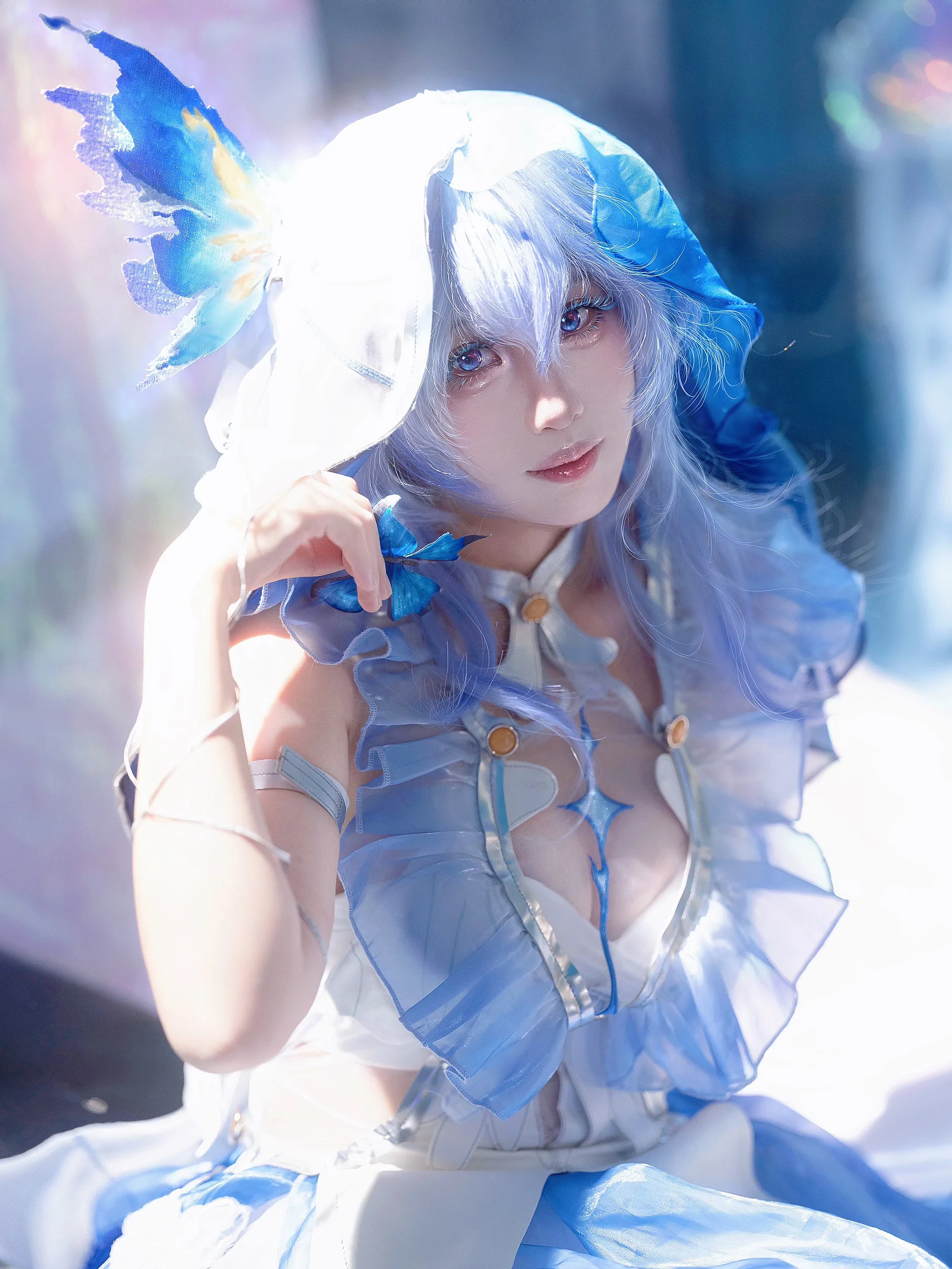 【守岸人cos】鸣潮中的蓝蝶幻梦 - 第 6 张