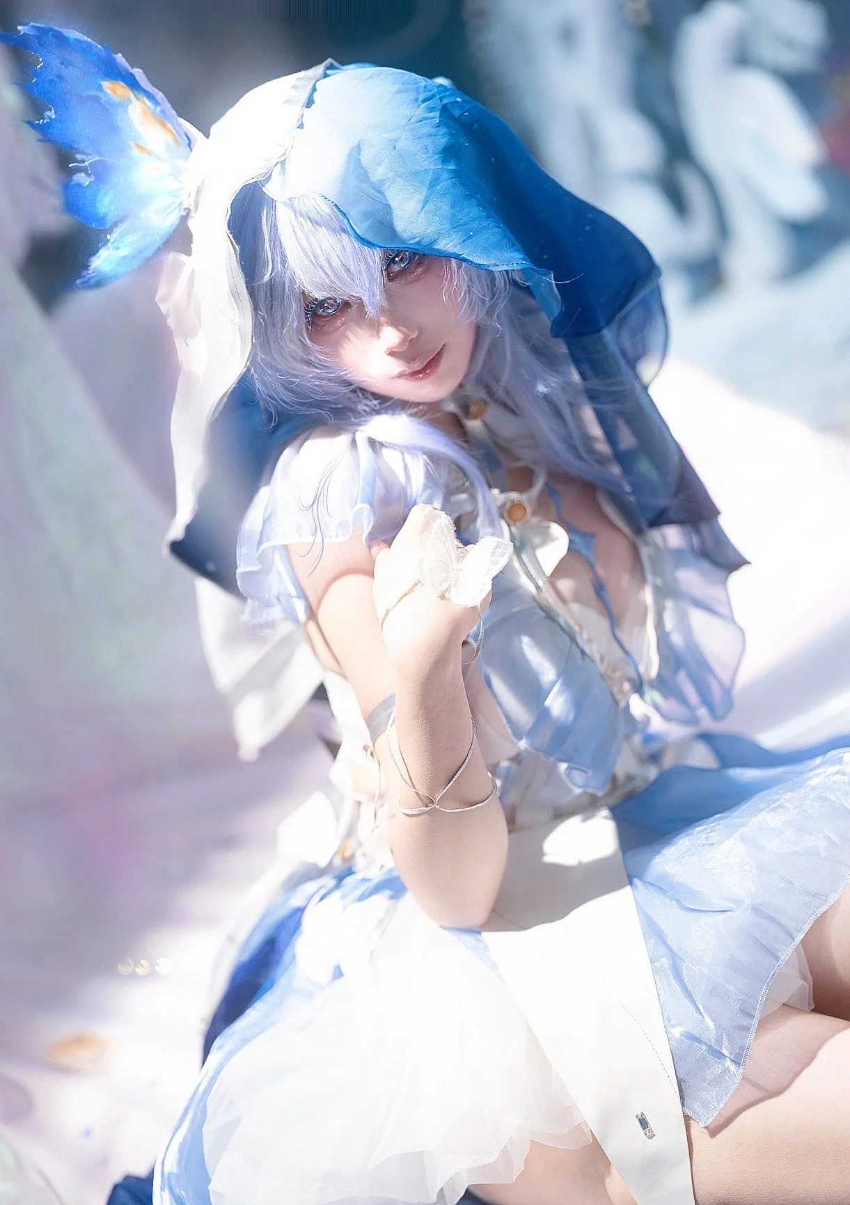 【守岸人cos】鸣潮中的蓝蝶幻梦 - 第 7 张