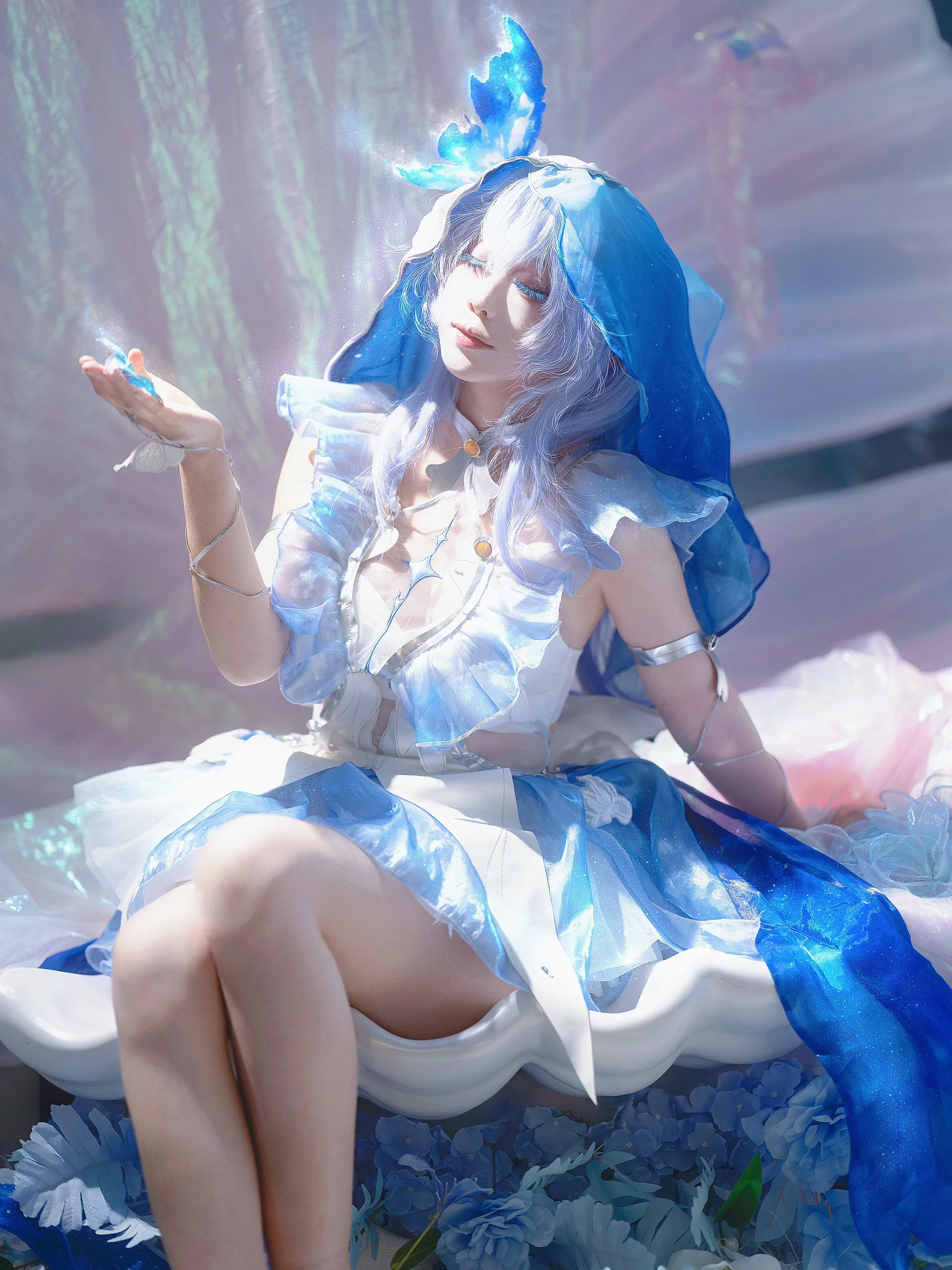 【守岸人cos】鸣潮中的蓝蝶幻梦 - 第 8 张