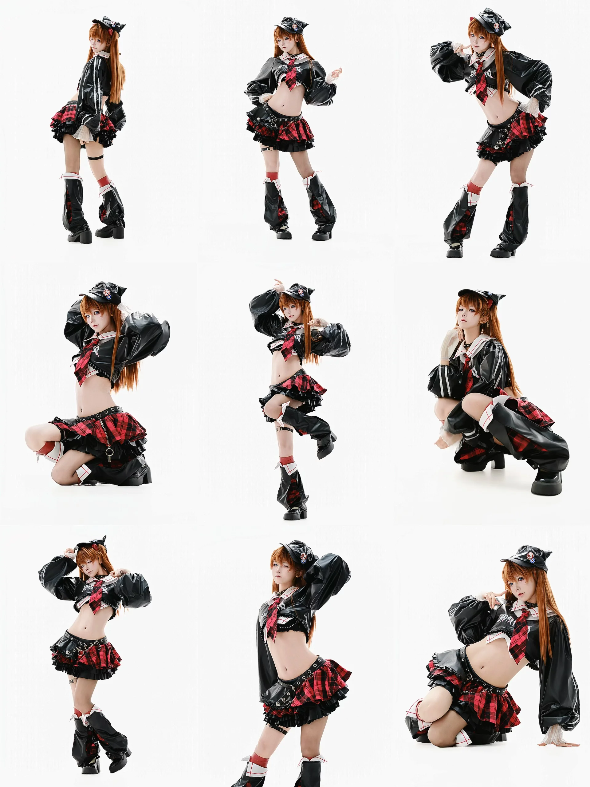 【アスカコスプレ】新世紀エヴァンゲリオン、白ホリ撮影のハイキーライティングがもたらす自信の張力 - 1 枚目