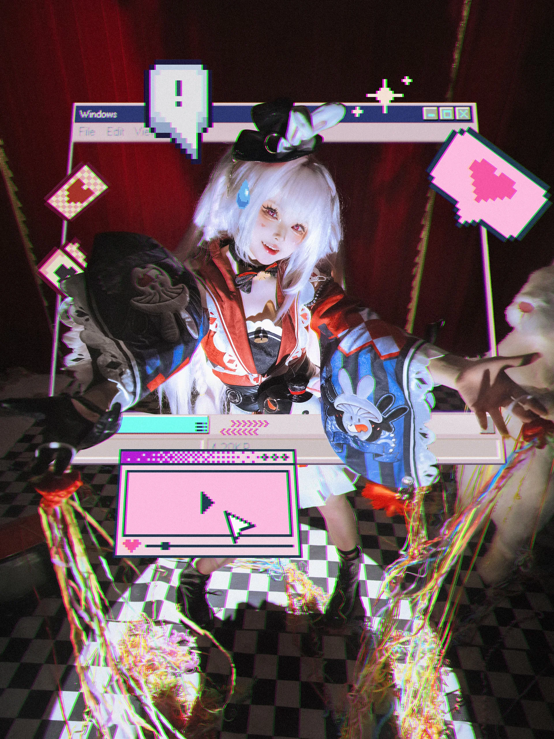 【星穹铁道火花cos】棋盘格舞台上的欢愉马戏团 - 第 3 张