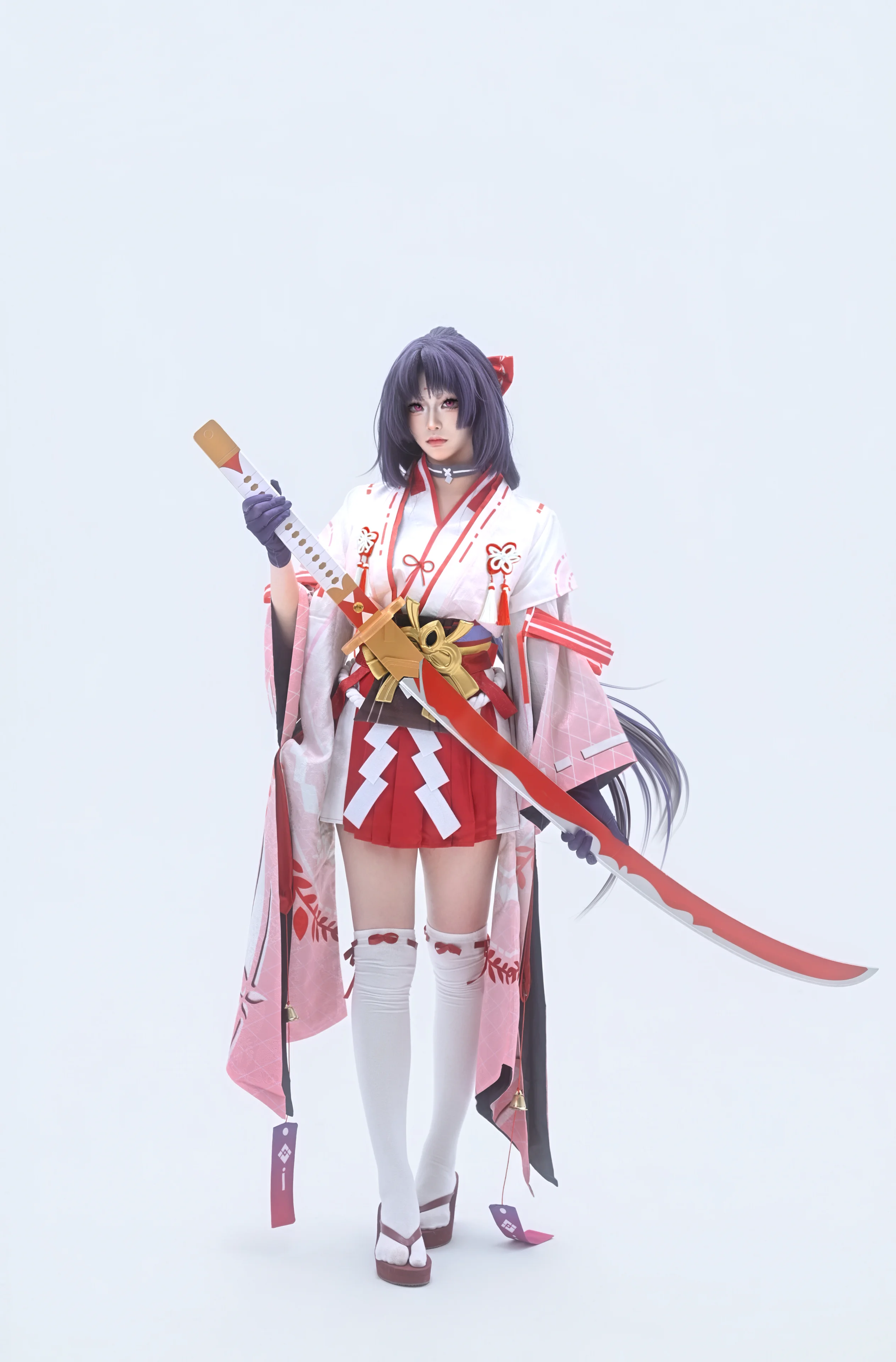 【妖刀姬cos】阴阳师中的专属利刃，出鞘瞬间 - 第 2 张