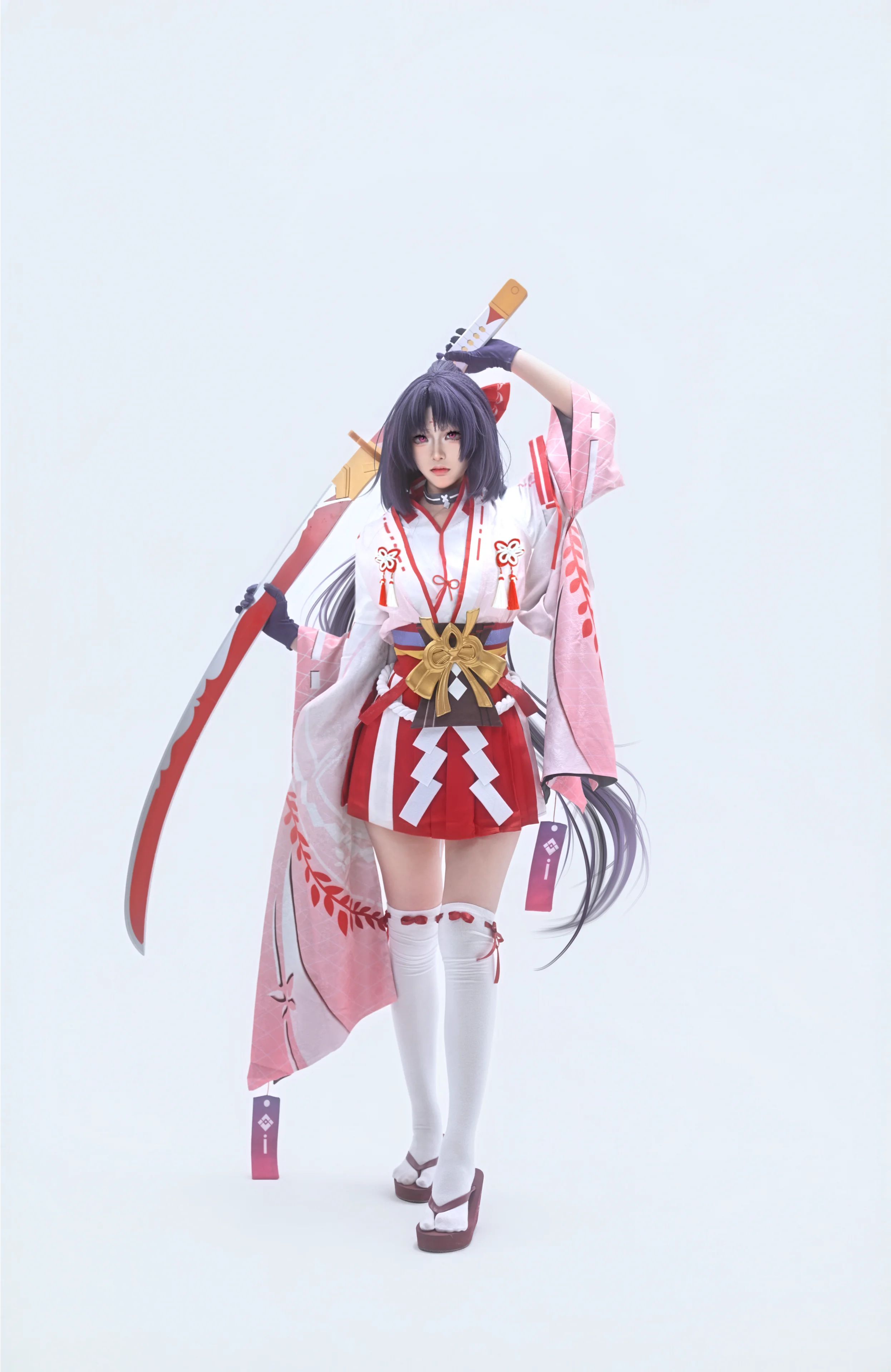 【妖刀姬cos】阴阳师中的专属利刃，出鞘瞬间 - 第 3 张