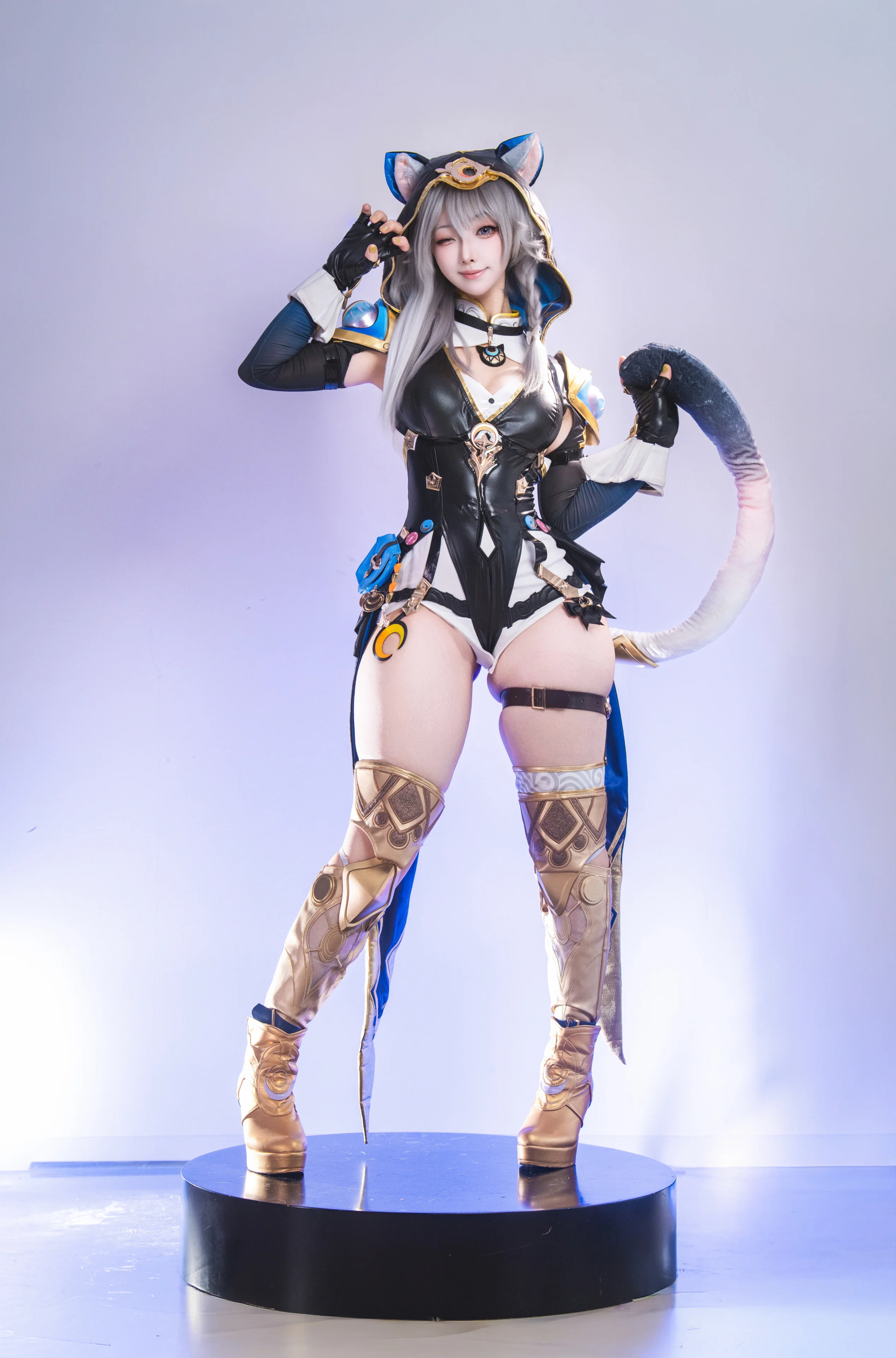 【賽飛兒cos】崩壞星穹鐵道的貓系爵士，第七次出鏡依然滿懷新鮮感