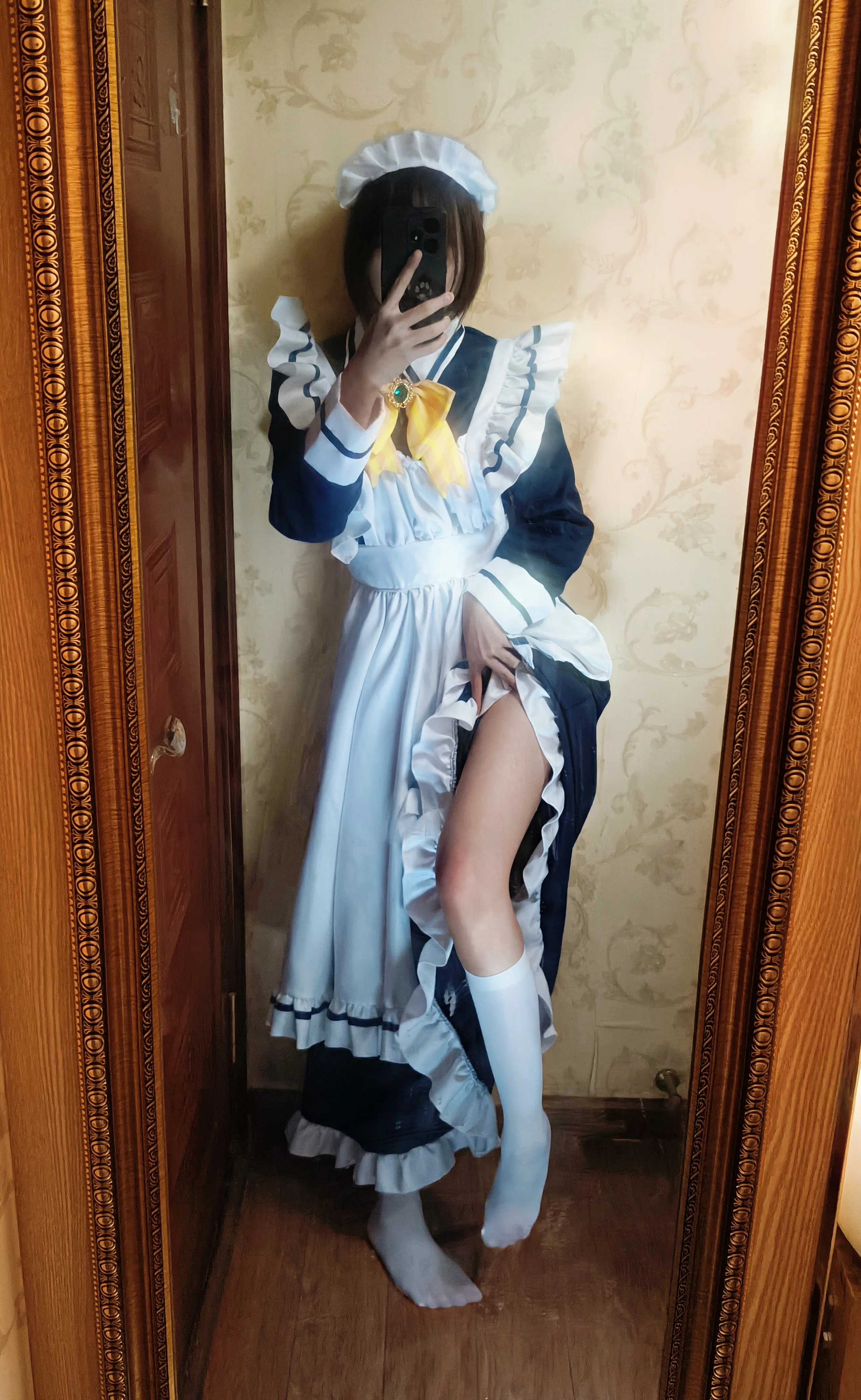 【四季夏目cos】星光咖啡馆里的专属女仆装