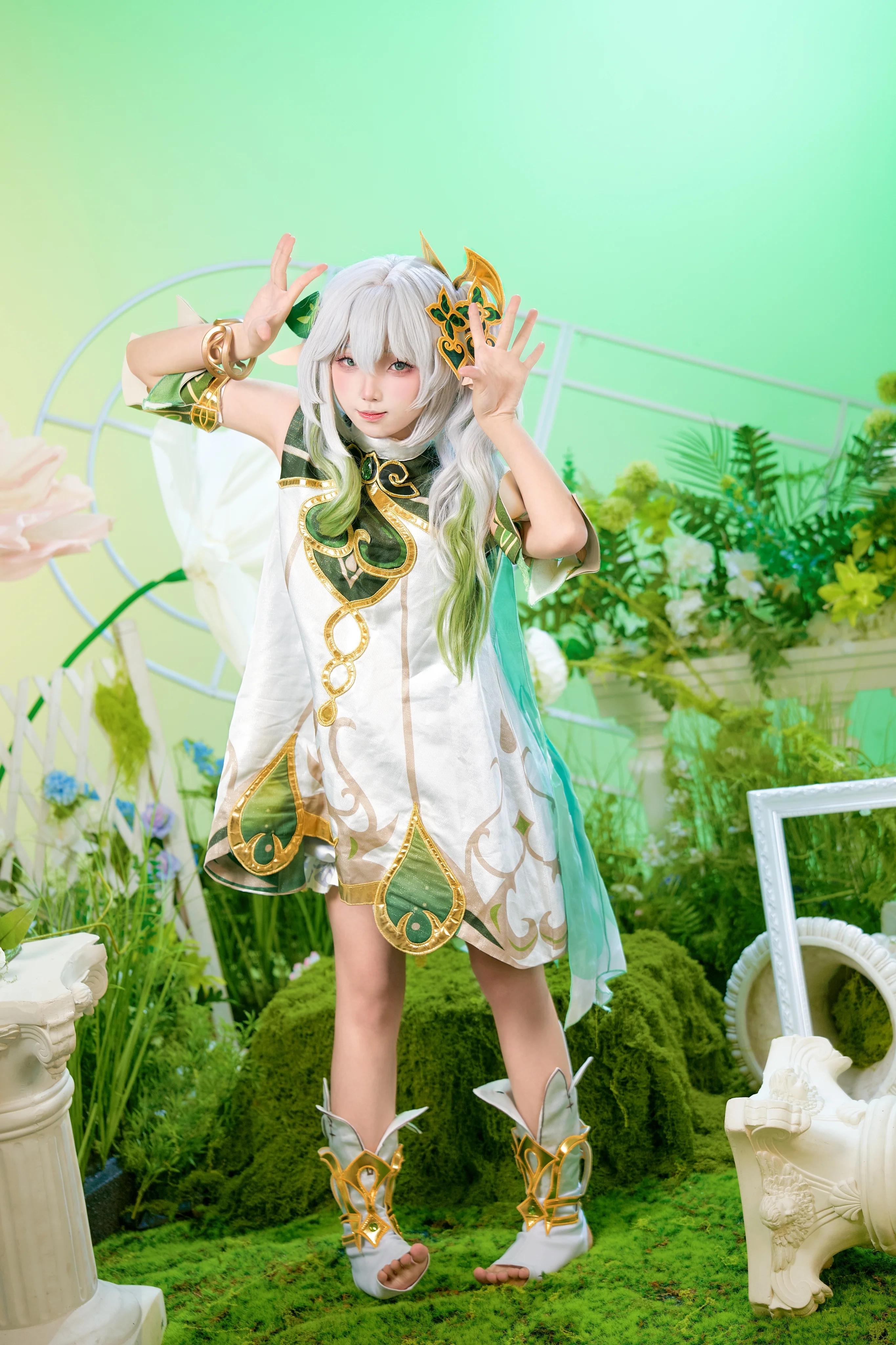 【納西妲cos】穿梭於雨林與草甸，風與花的氣息 - 第 2 張