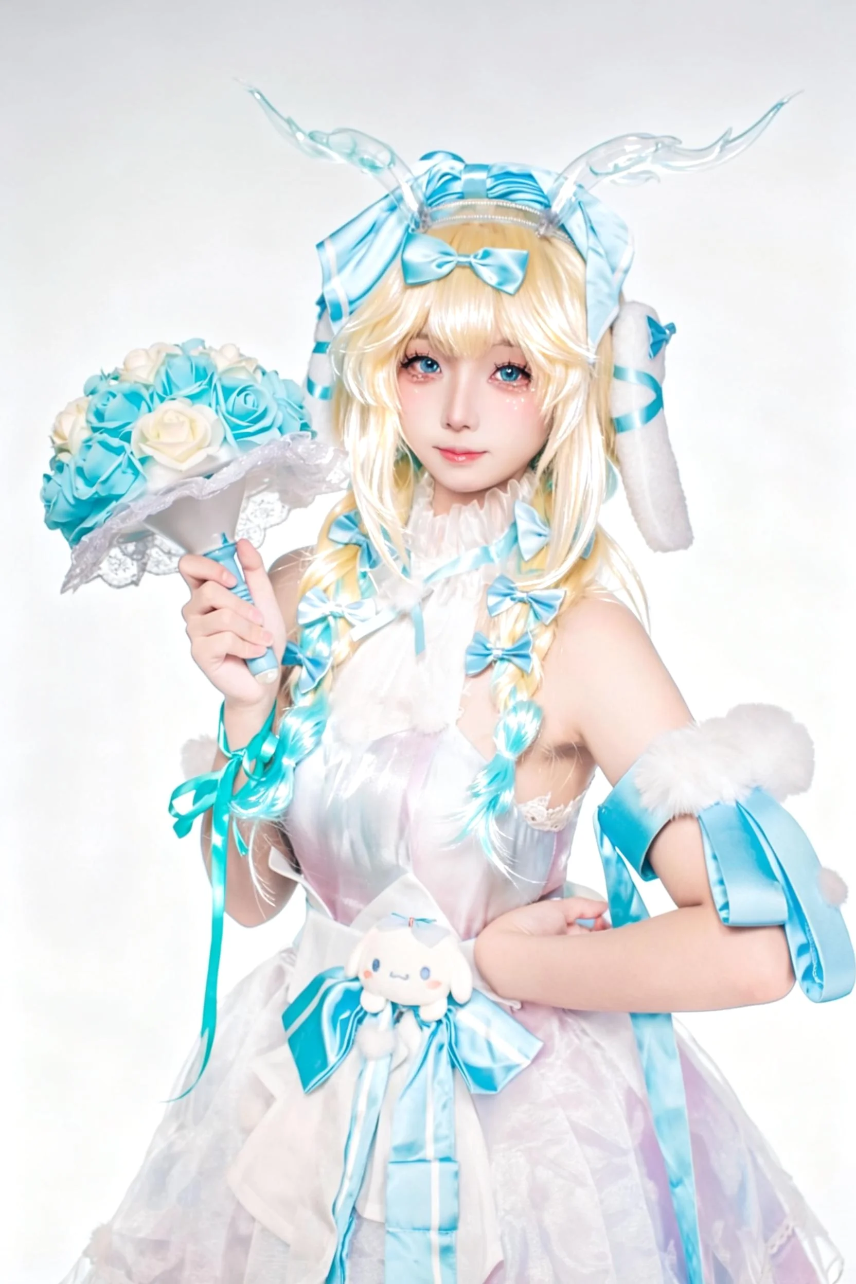 [Yaoyao Princess Cosplay] Honor of Kings Cinnamoroll's Dream Blue-and-White Fairy Tale - Image 1