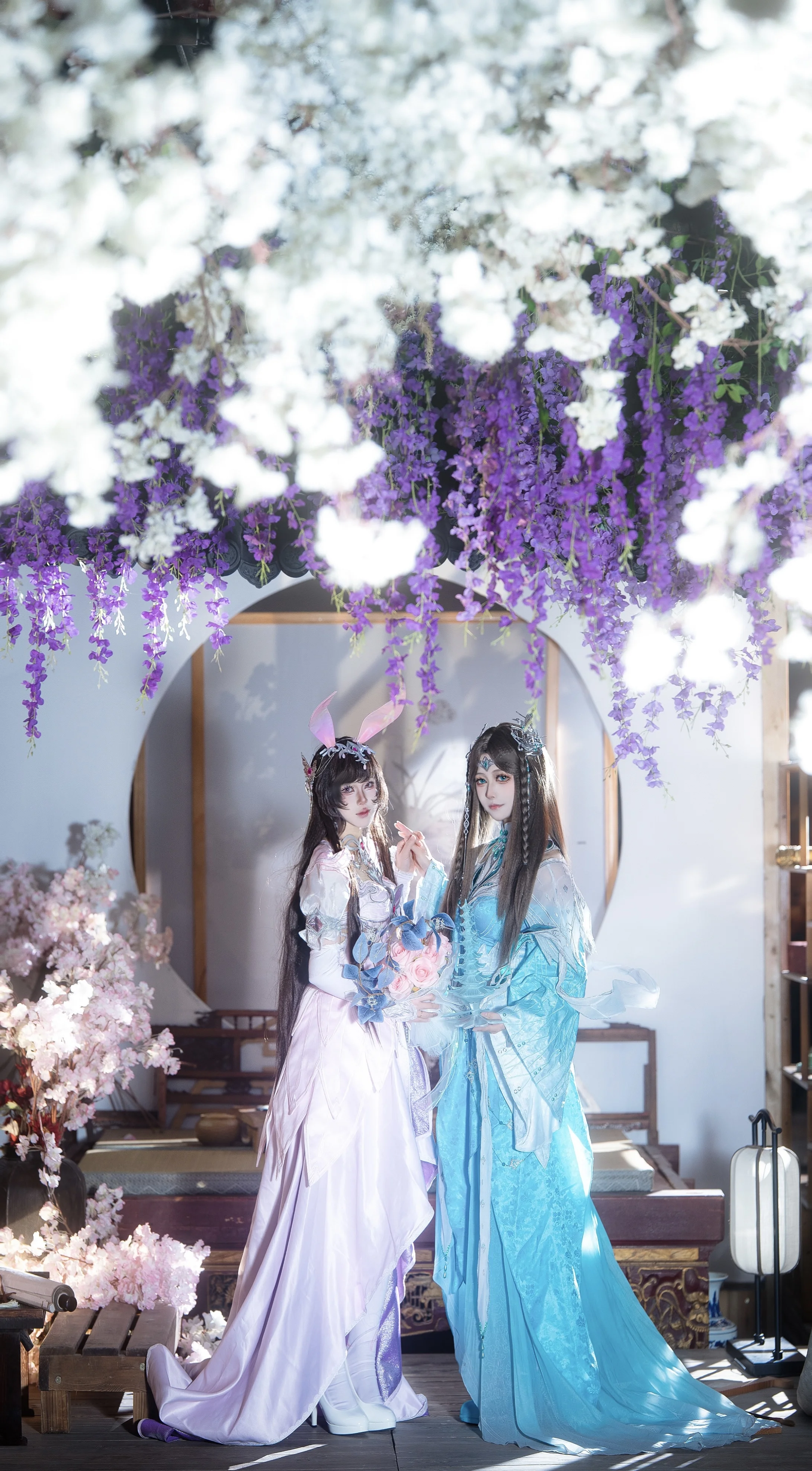【小舞宁荣荣cos】斗罗大陆双人组，古风光影下的仙侠之约 - 第 4 张