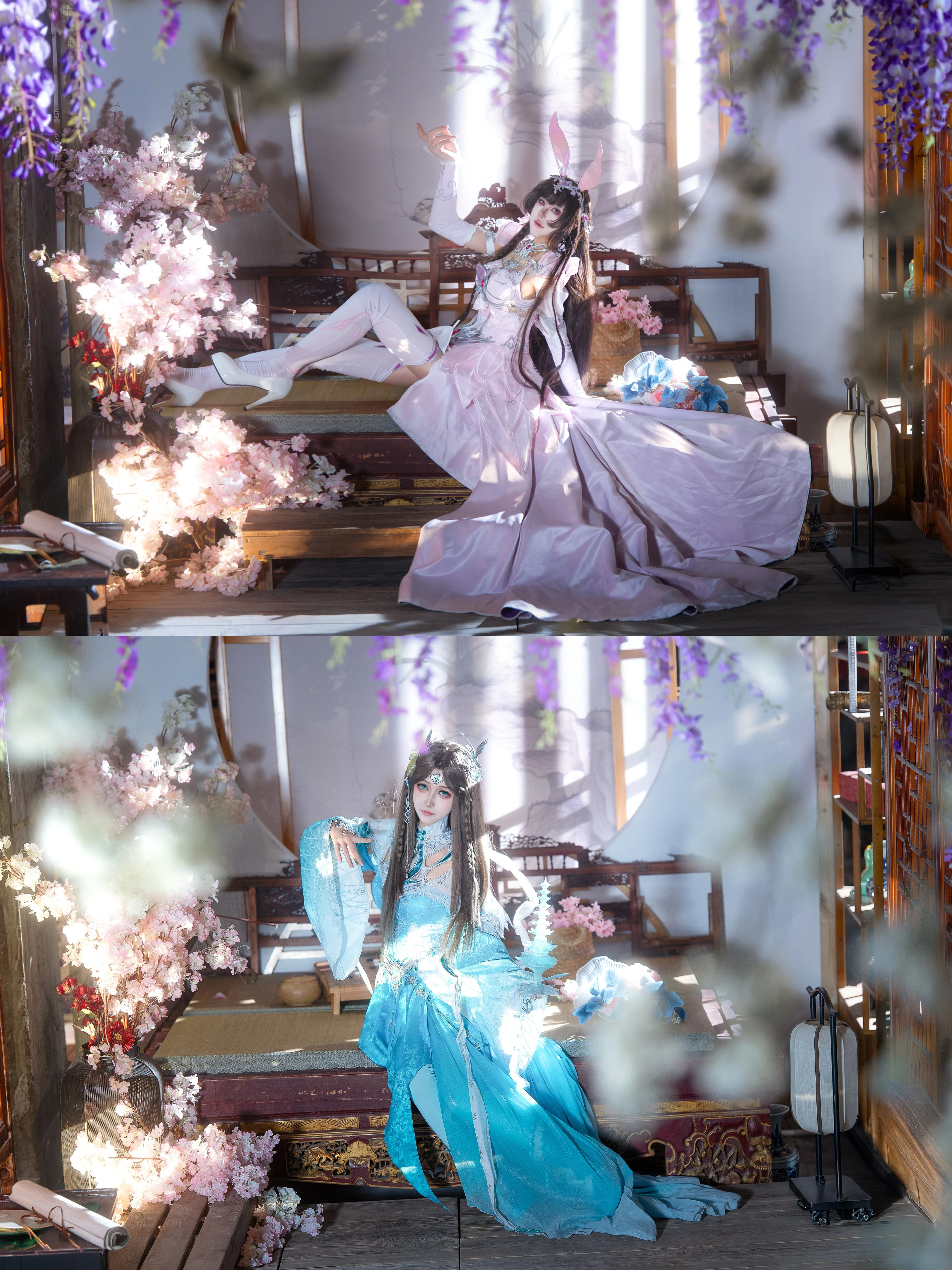 【小舞宁荣荣cos】斗罗大陆双人组，古风光影下的仙侠之约 - 第 8 张