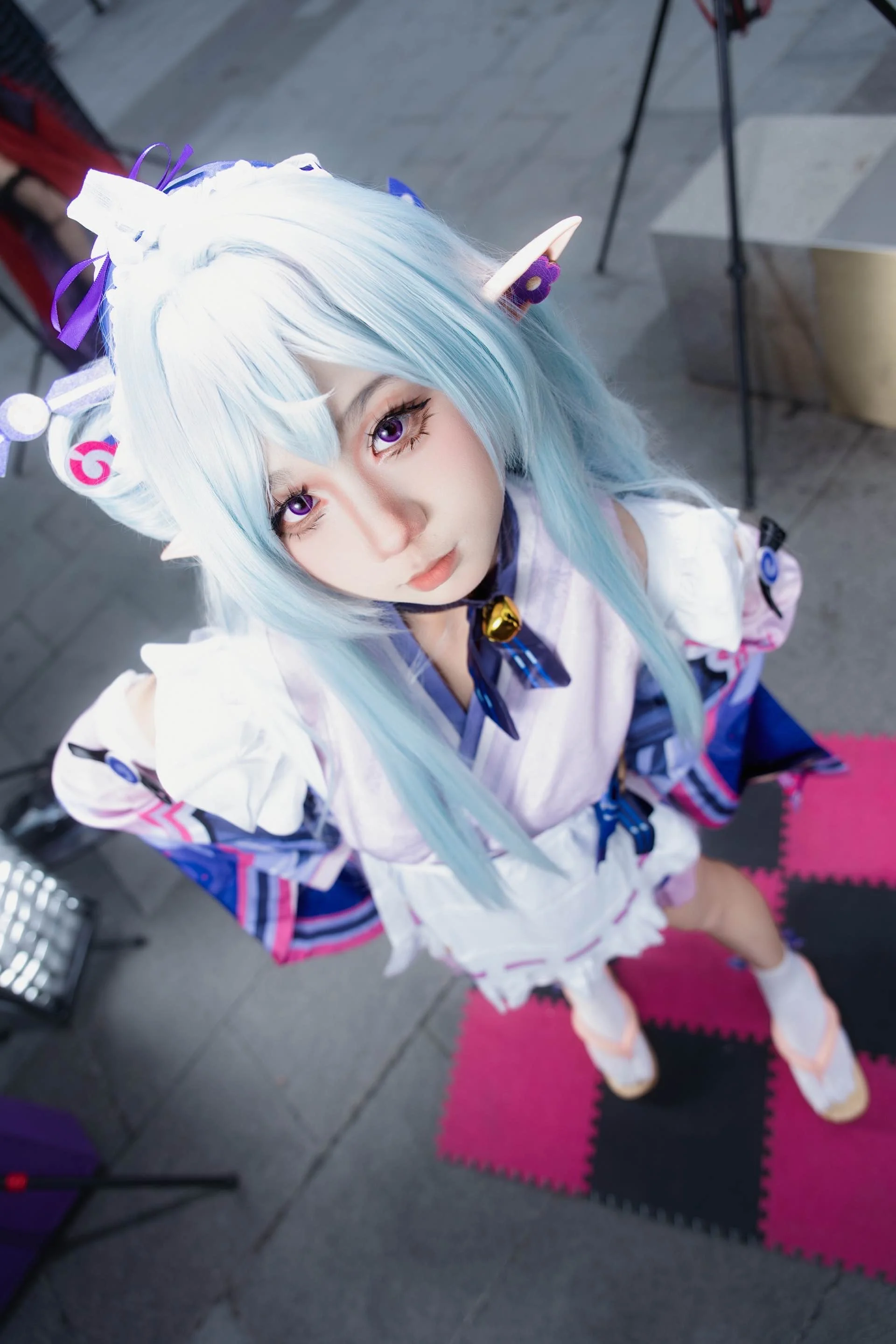 【梦见月瑞希cos】原神里的灵动诊疗师，户外抓拍纪实 - 第 3 张