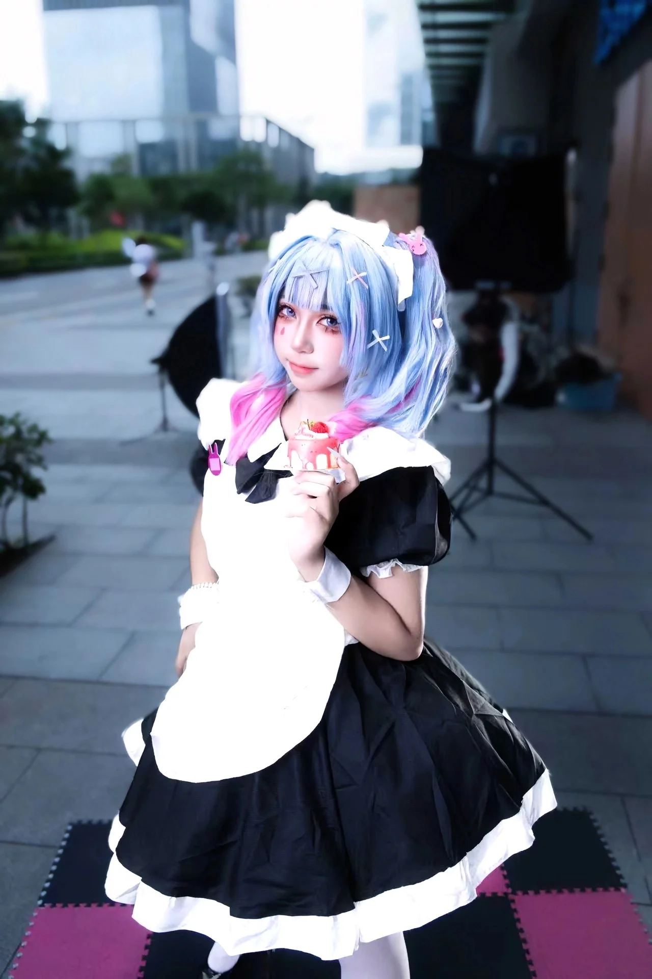【初音cos】廣州螢火蟲漫展的初音女僕，氛圍感滿滿的一日 - 第 3 張