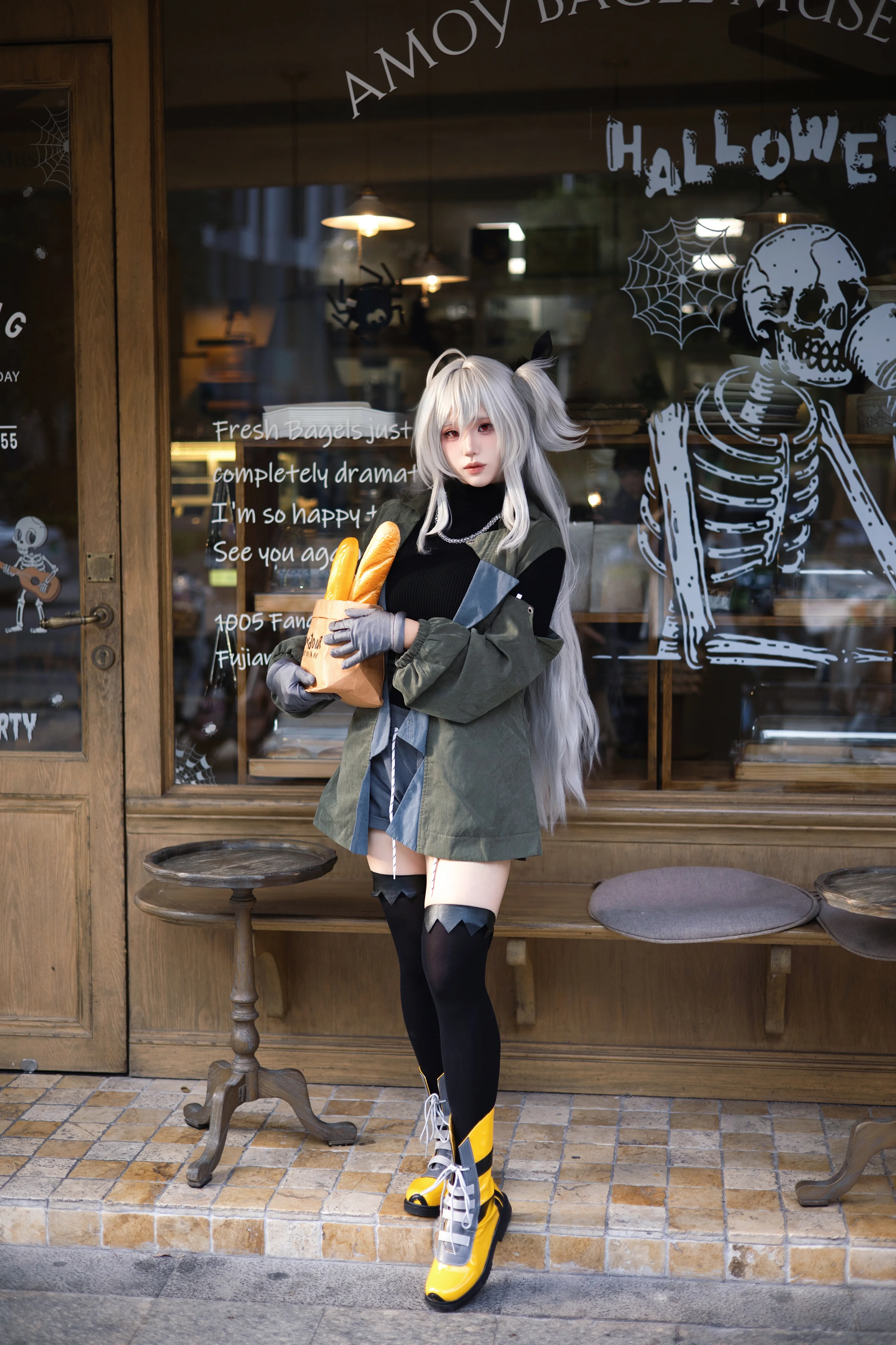【斯卡蒂cos】慵懒午后，面包店与街角的闲适时光 - 第 5 张