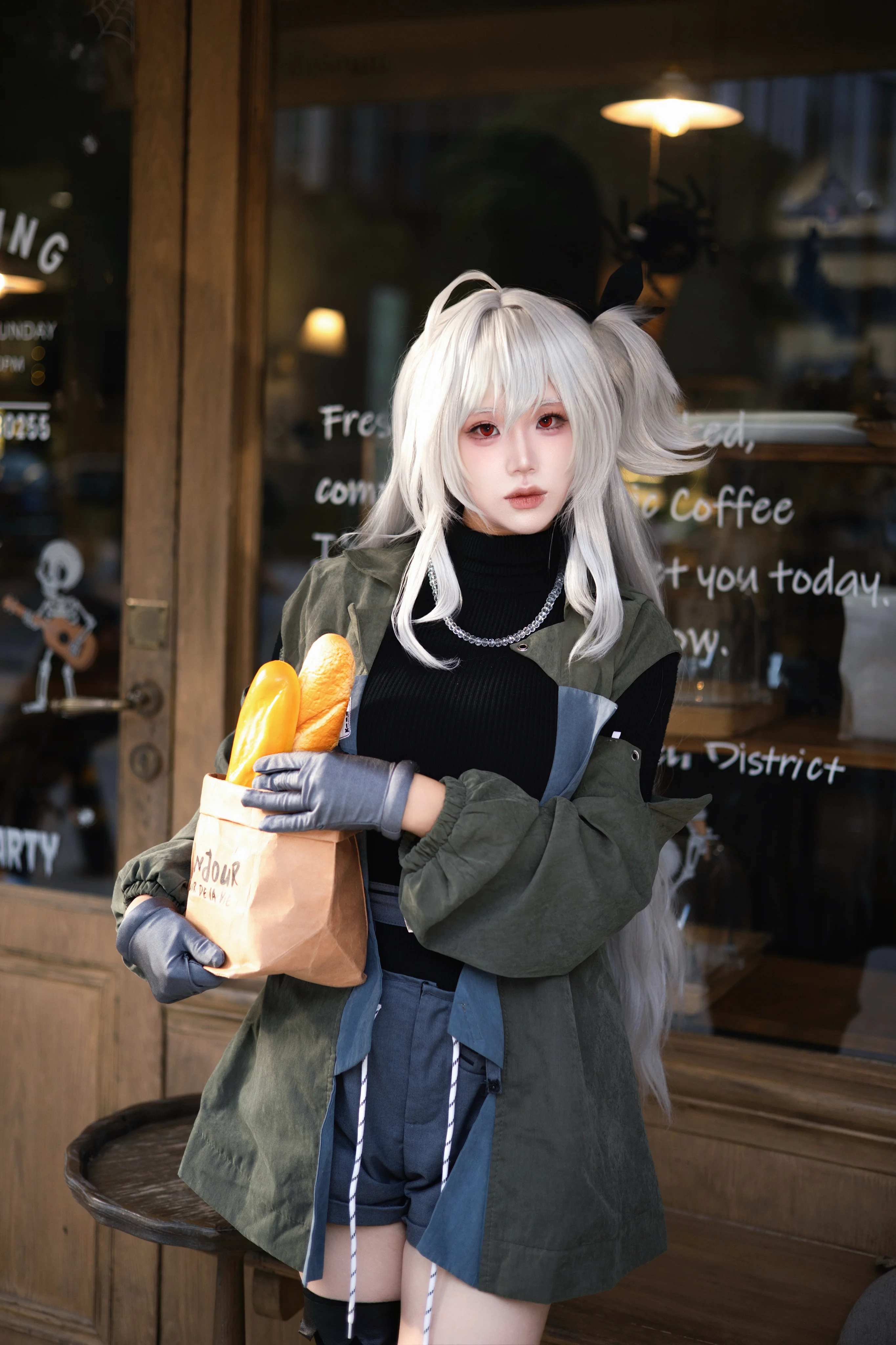 【斯卡蒂cos】慵懒午后，面包店与街角的闲适时光 - 第 6 张