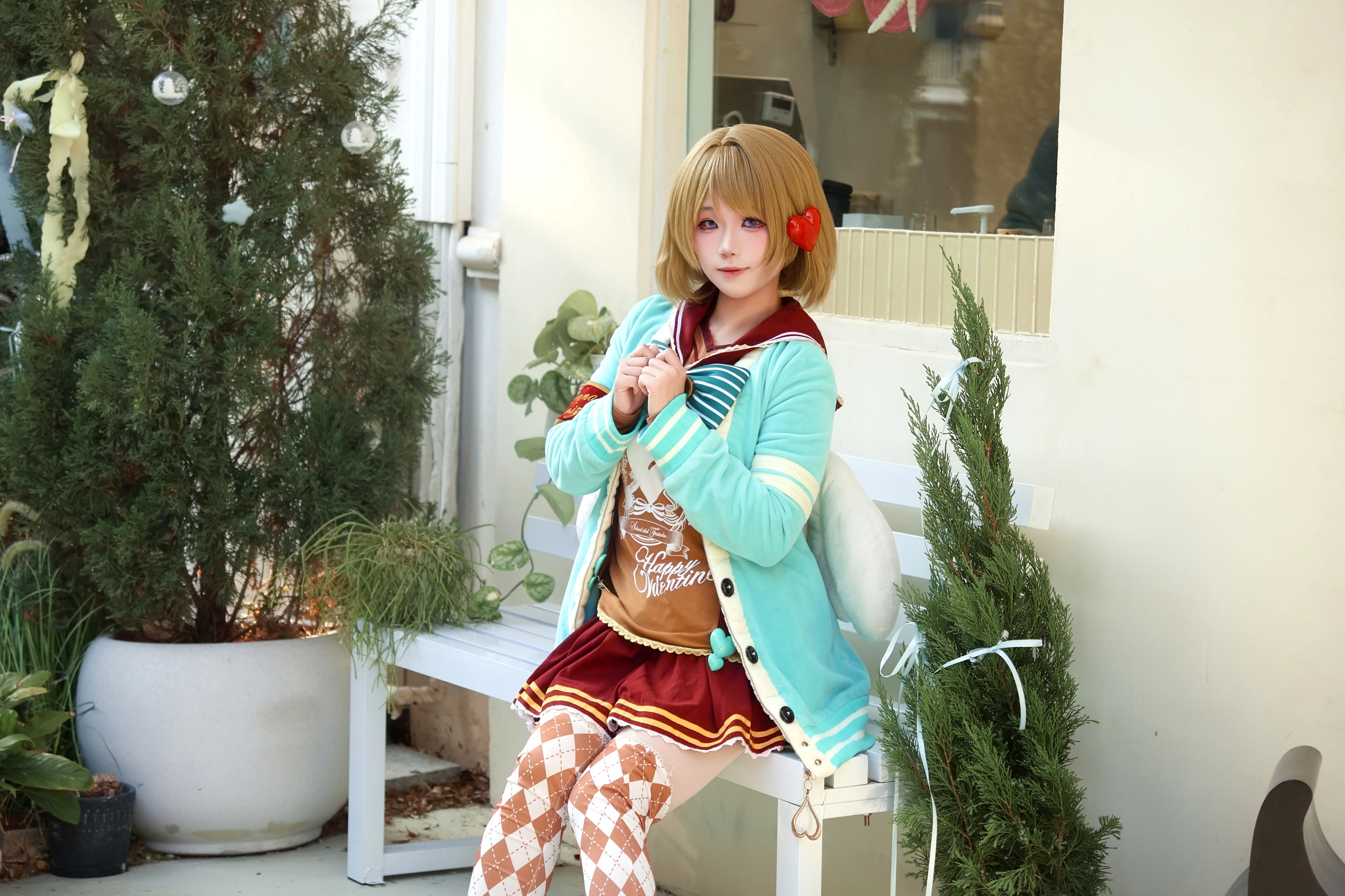 【小泉花阳cos】将迟到的情人节心愿，藏进520的午后阳光里
