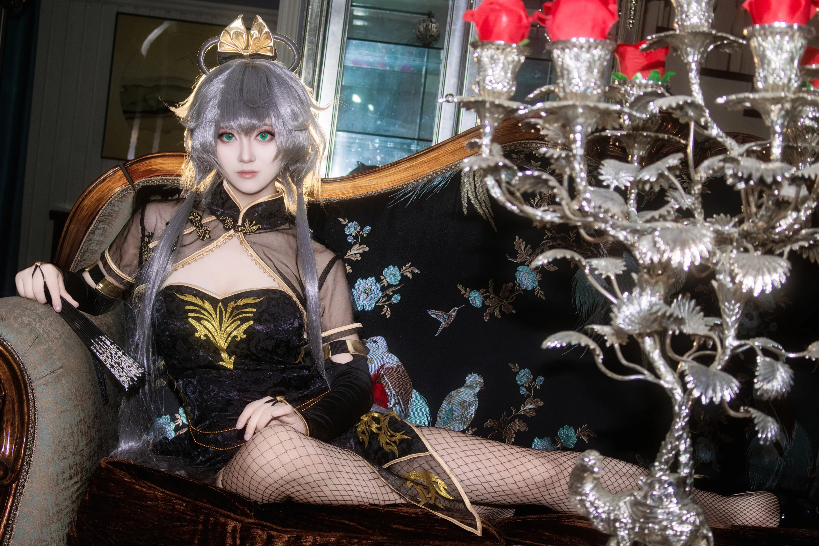 [Luo Tianyi Cosplay] A Vintage Gothic Style Interpretation of the Caged Bird - Image 5