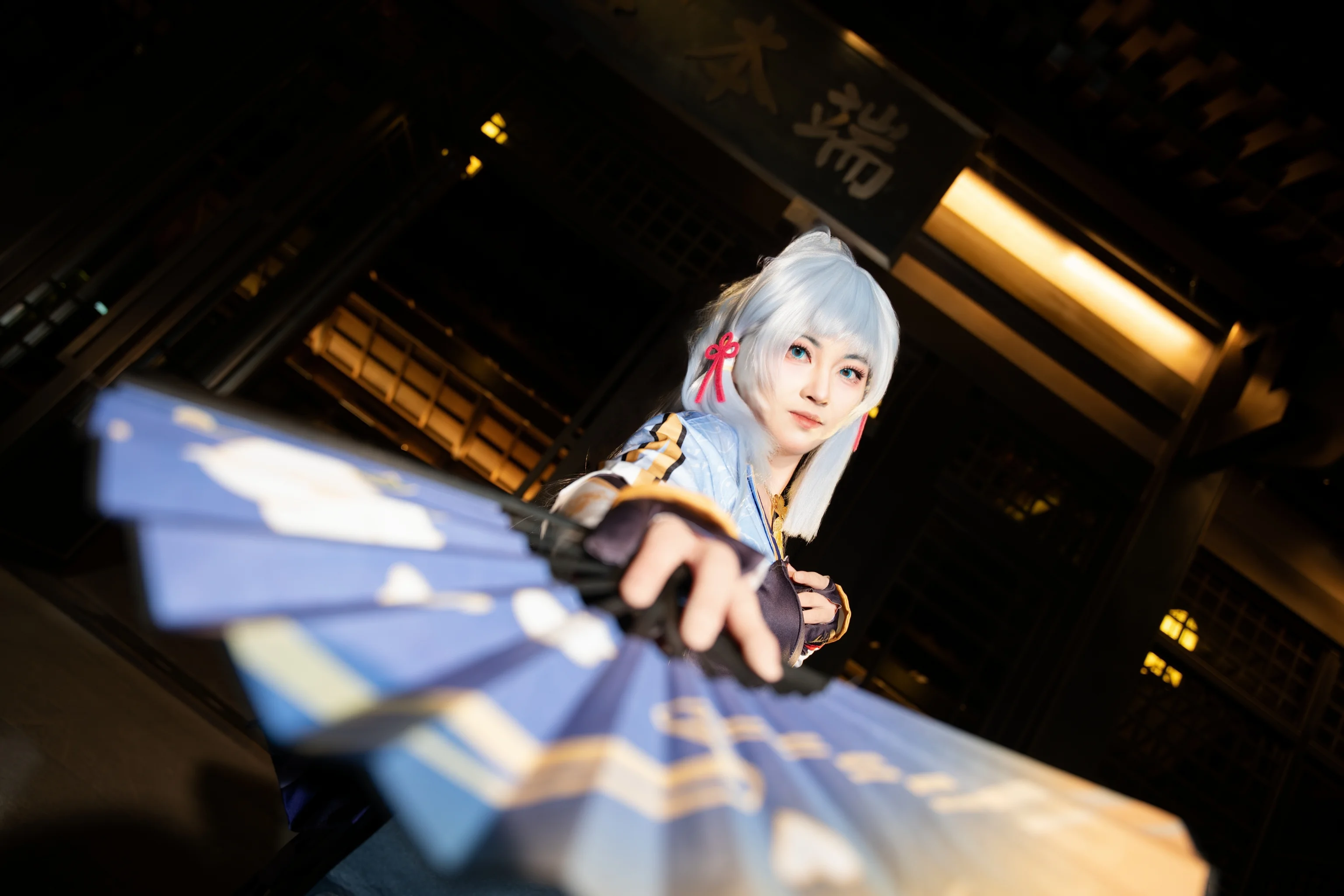 神里绫华cos 社奉行的大小姐也想学习点心制作 - 第 7 张