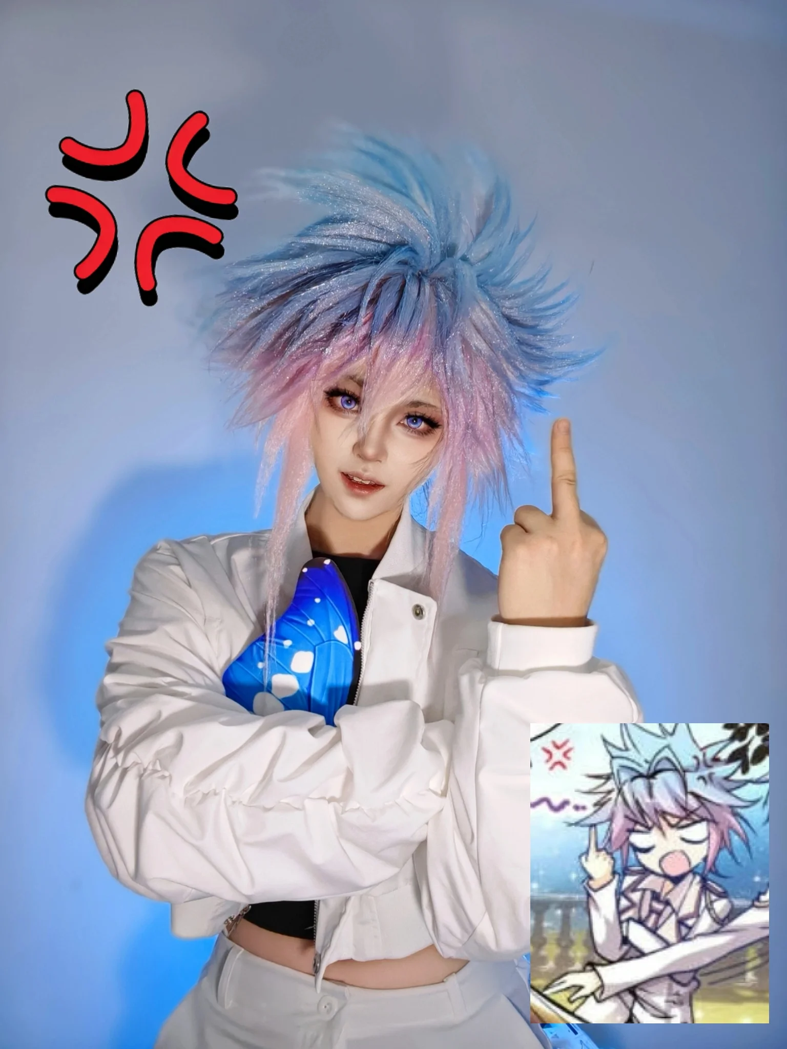 【王冬cos】這次來還原絕世唐門的光明女神蝶 - 第 1 張