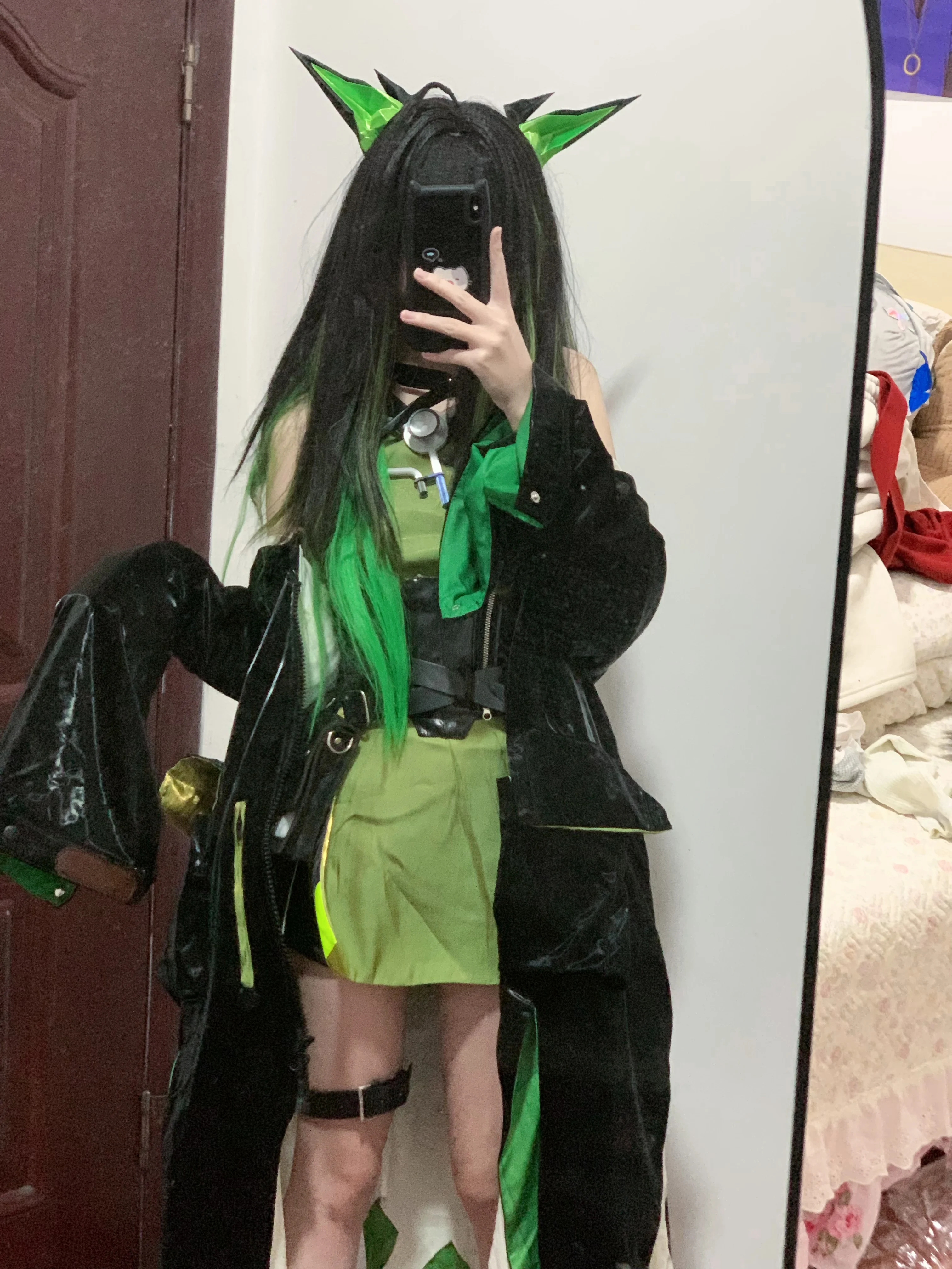 【明日方舟M3cos】黑绿战术穿搭，琐碎配件堆砌出的战术质感