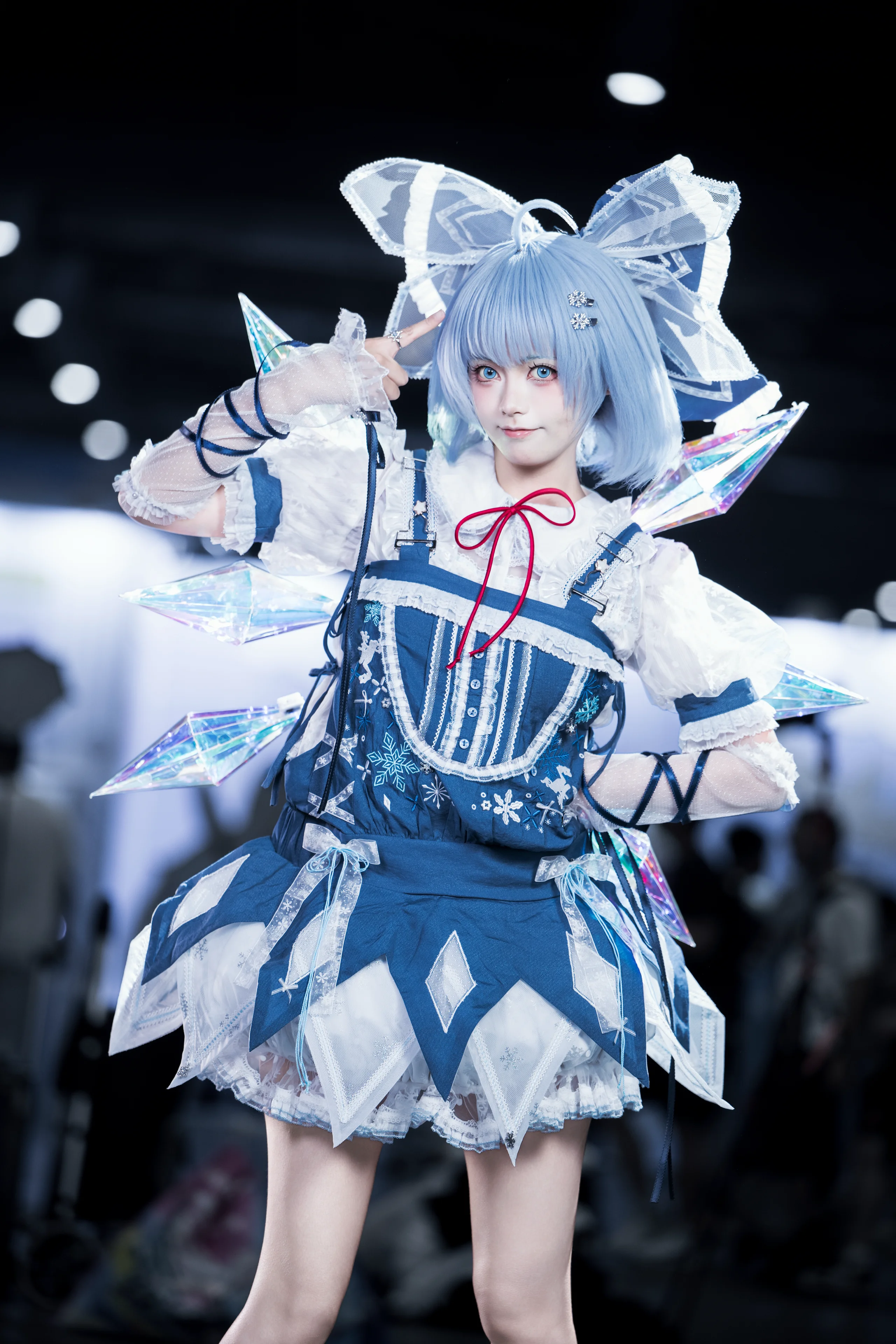 【琪露诺cos】东方Project的冰之妖精，BW第二天漫展记录 - 第 1 张