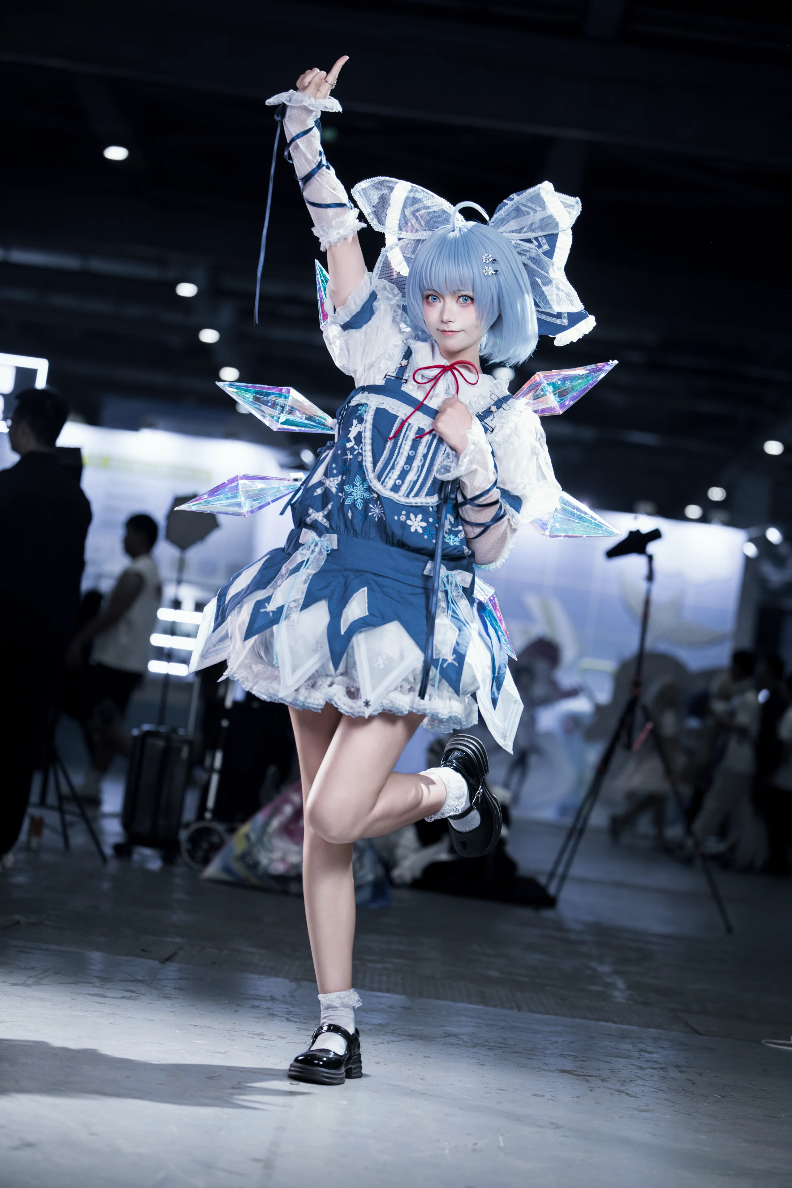【琪露诺cos】东方Project的冰之妖精，BW第二天漫展记录