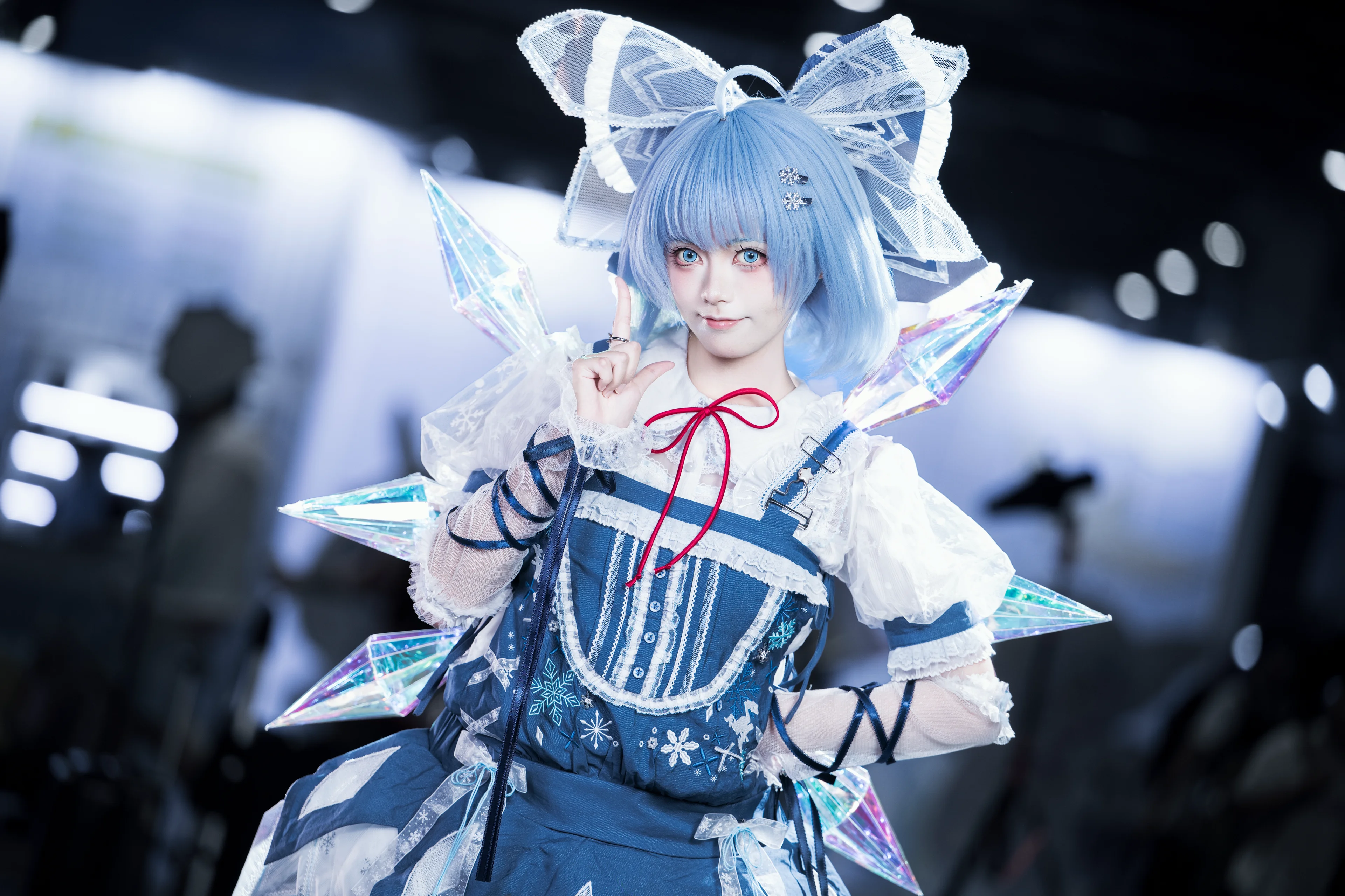 【琪露诺cos】东方Project的冰之妖精，BW第二天漫展记录 - 第 4 张